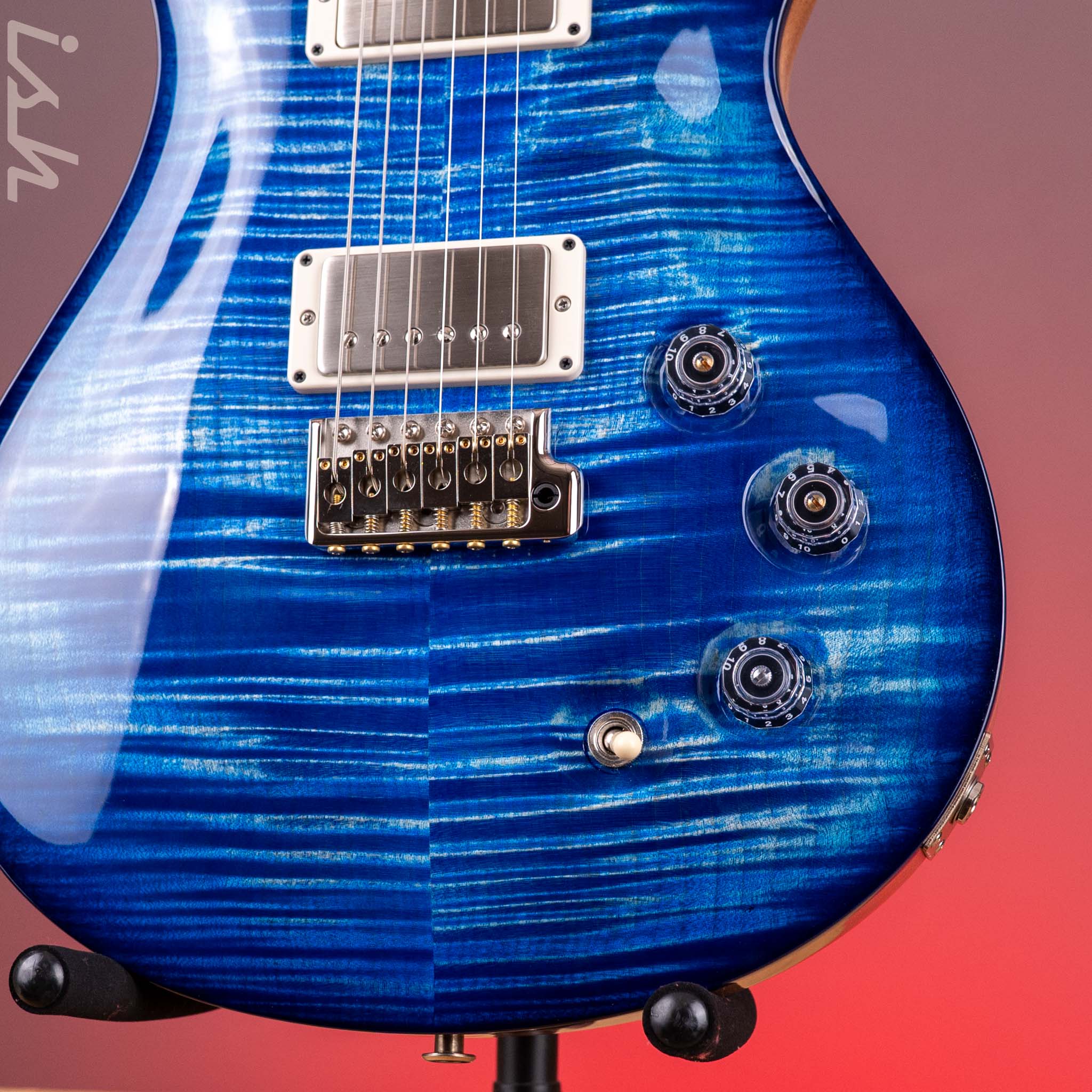 PRS DGT Birds Custom Finish Blue Demo - Image 5