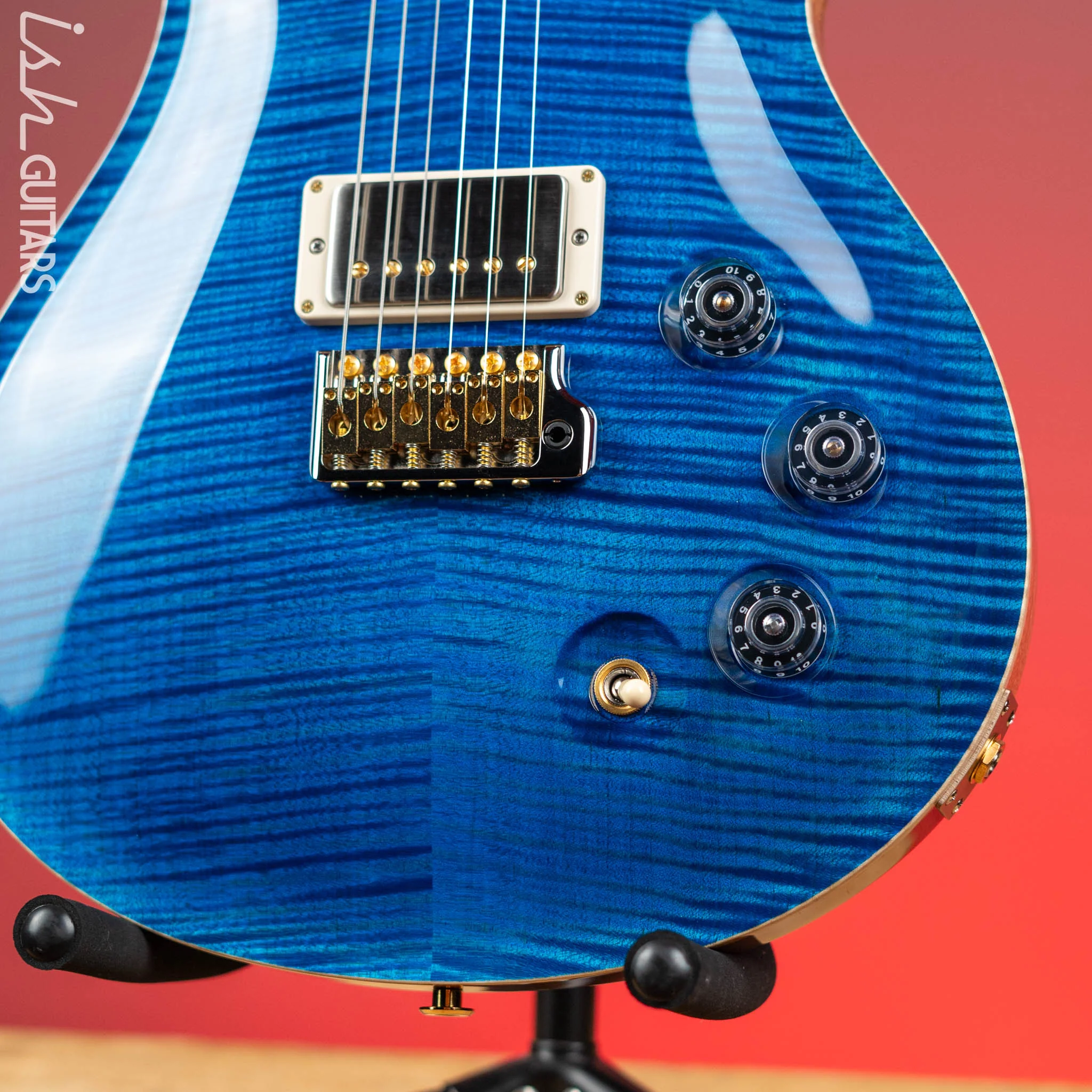PRS DGT David Grissom 10-Top Aquamarine - Image 4