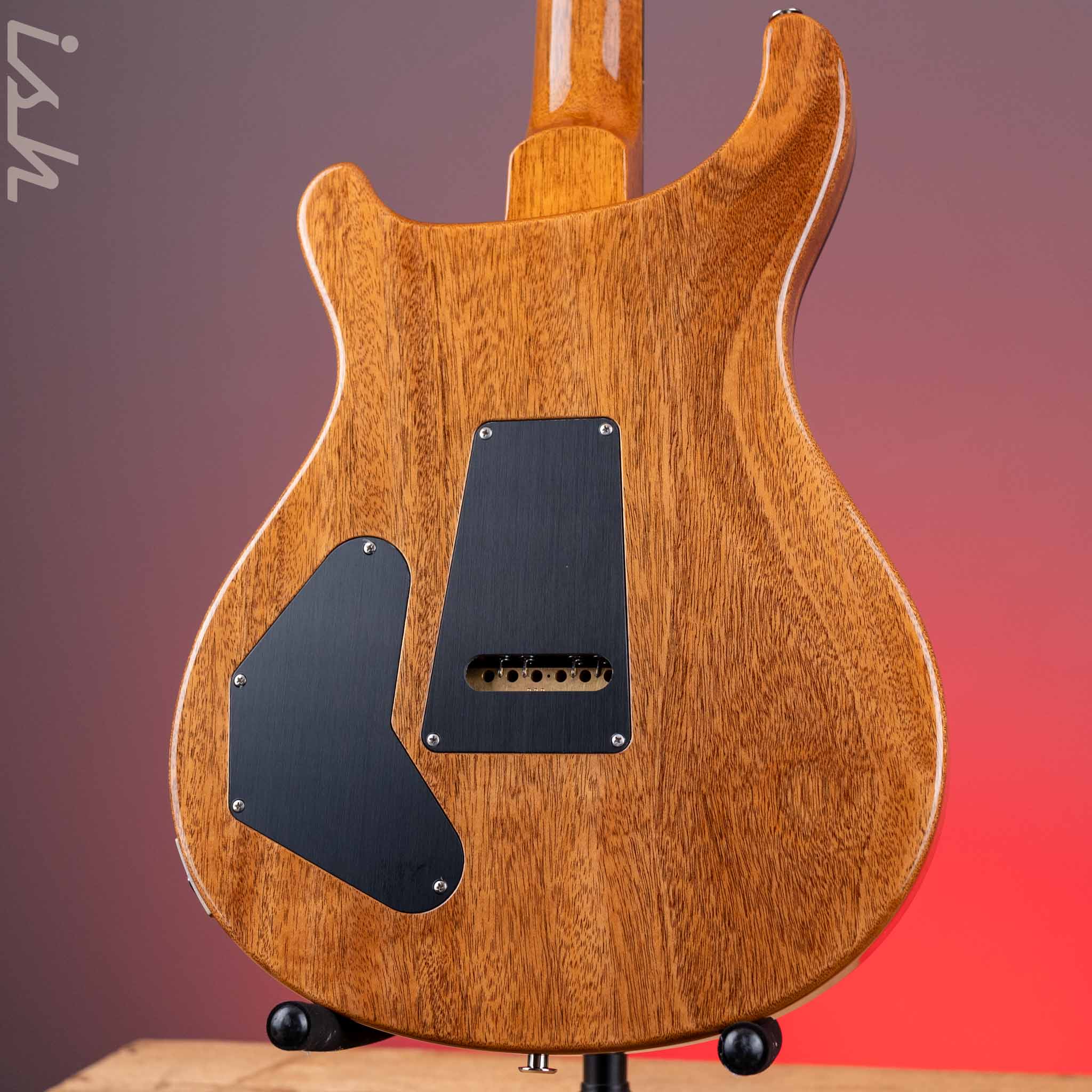 PRS DGT David Grissom Electric Guitar Black Top w/ Natural Back - Image 8