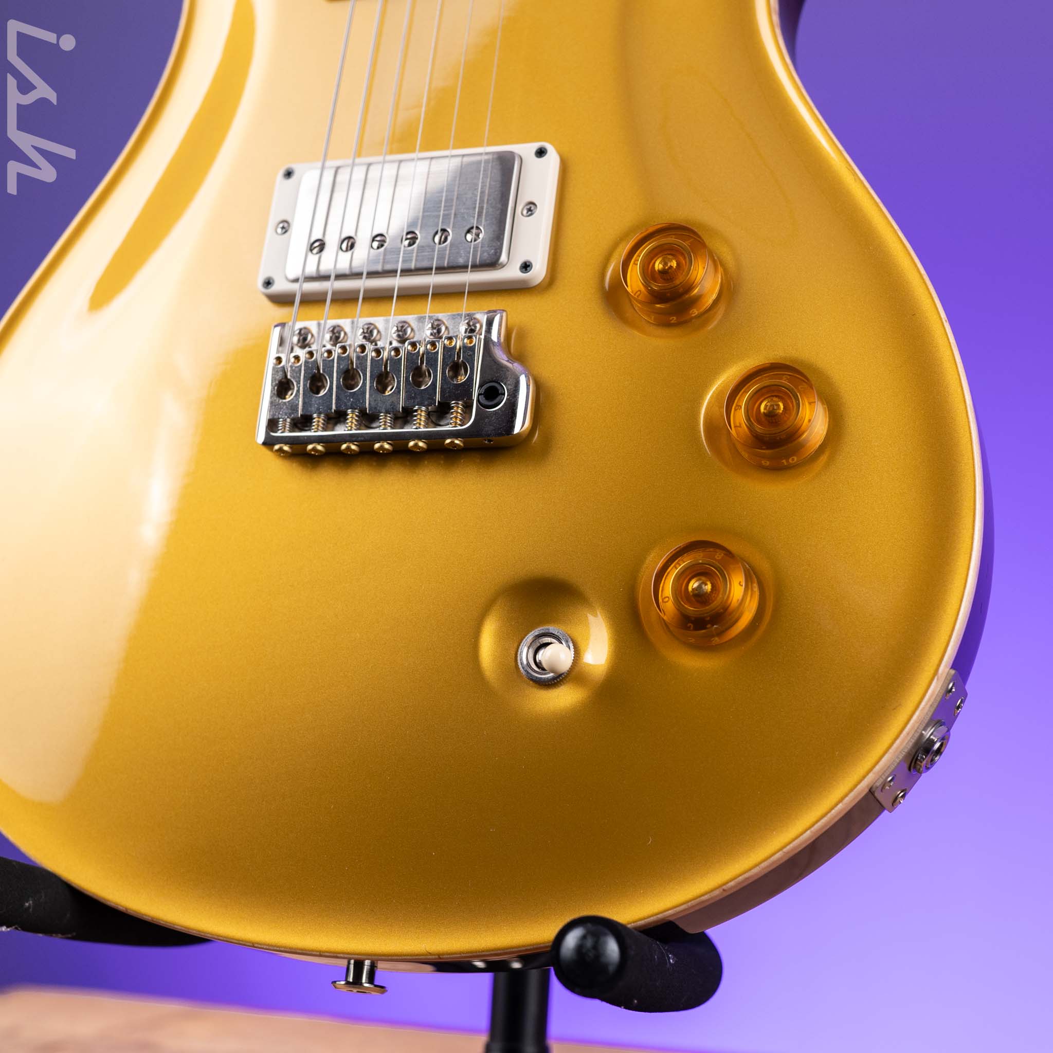 PRS DGT David Grissom Electric Guitar Gold Top - Image 4