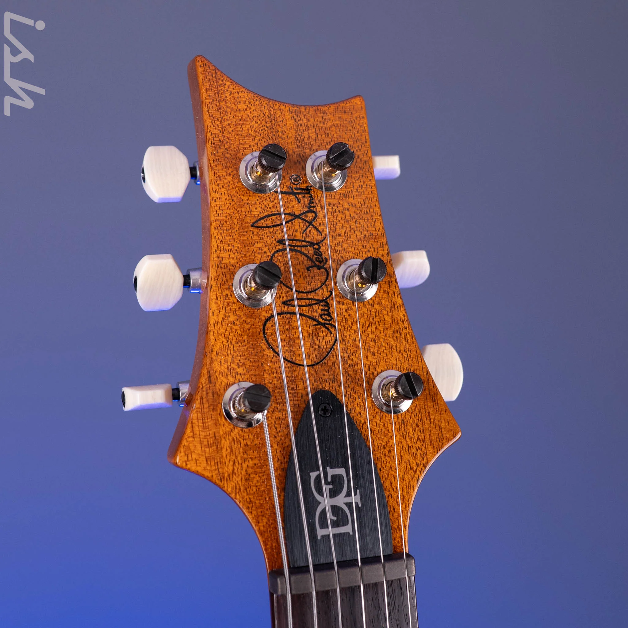 PRS DGT Semi-Hollow Limited Gold Top Cherry Burst - Image 7