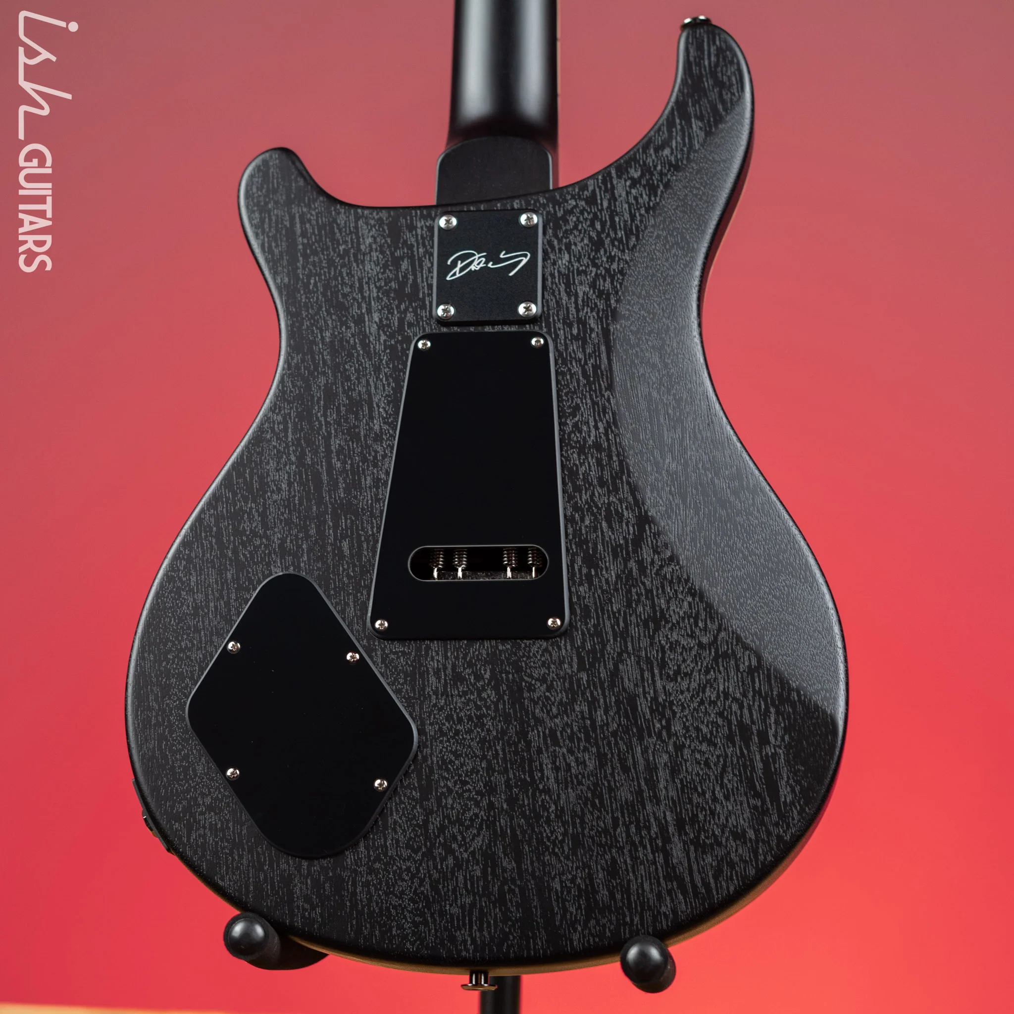 PRS Dustie Waring Signature CE 24 Floyd Gray Black Satin Nitro - Image 7