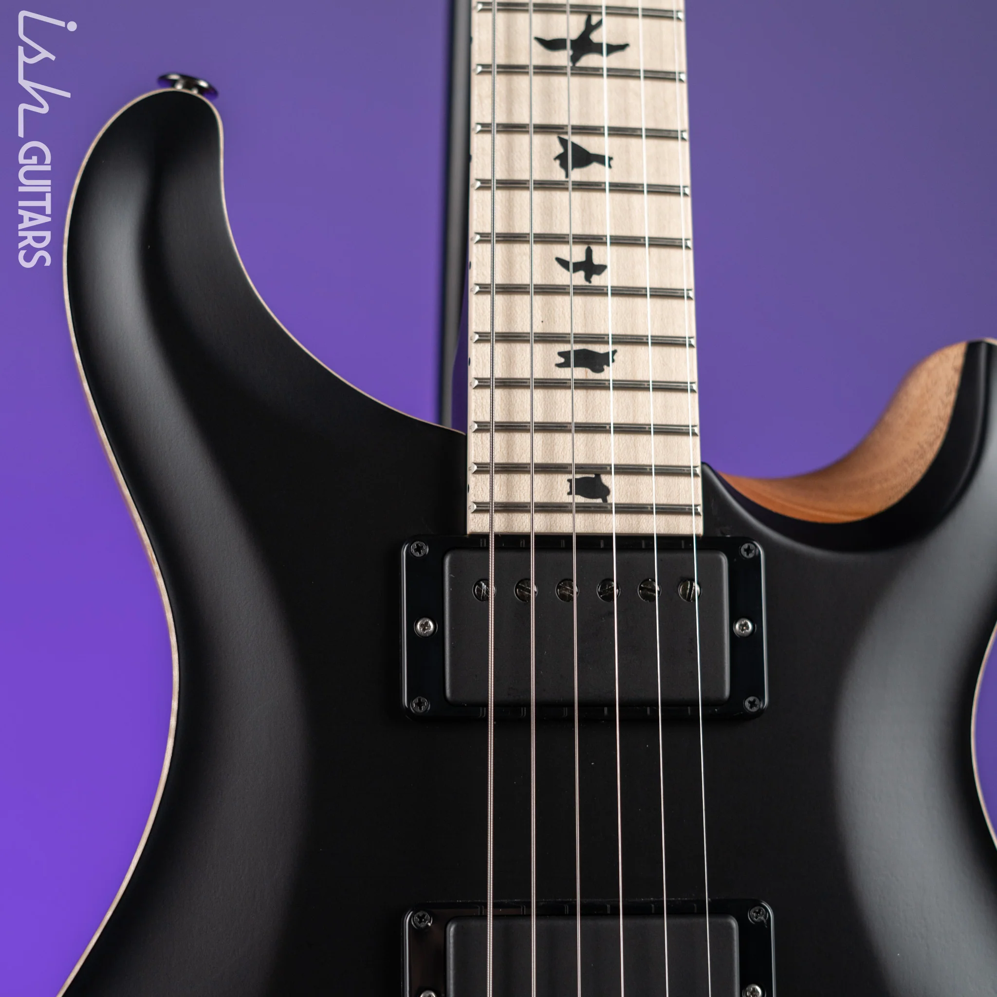 PRS Dustie Waring Signature CE 24 Floyd Satin Black - Image 3