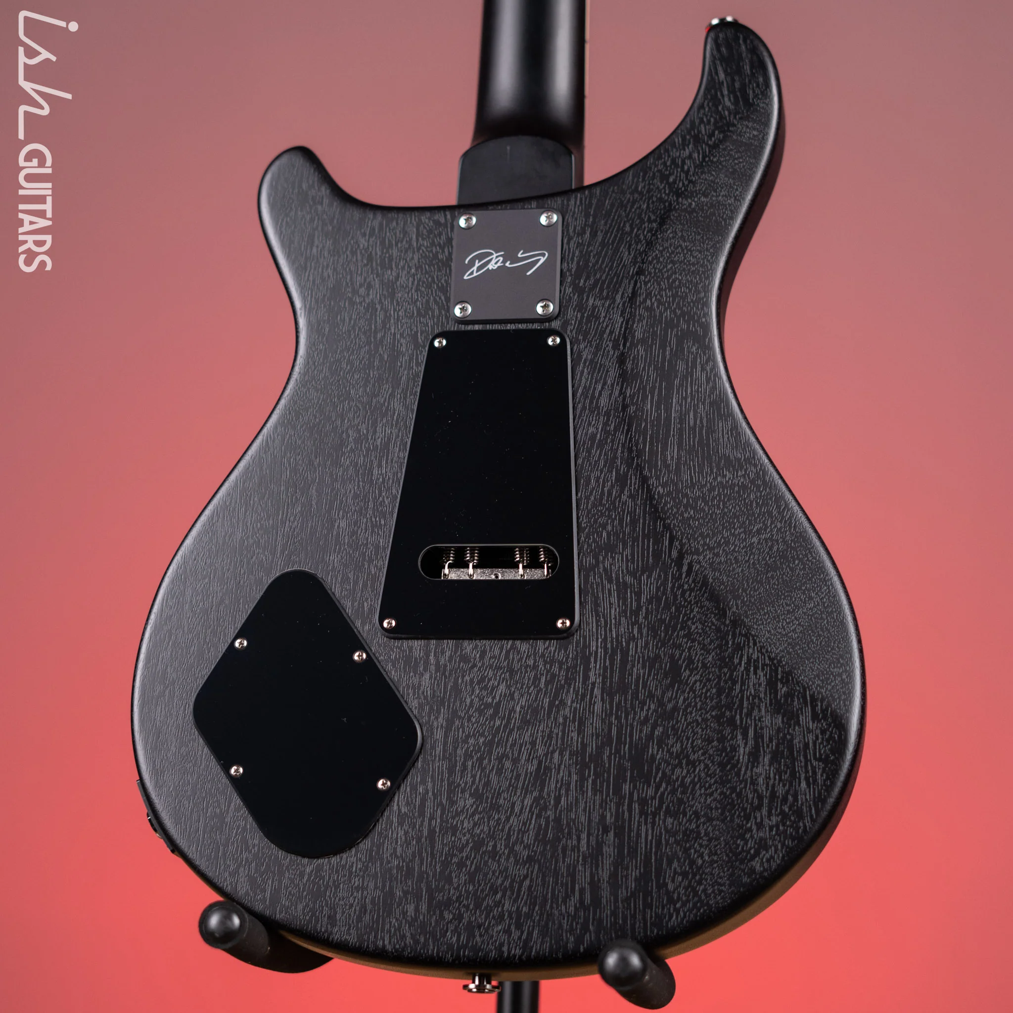 PRS Dustie Waring Signature CE 24 Floyd Satin Black Custom Binding - Image 8