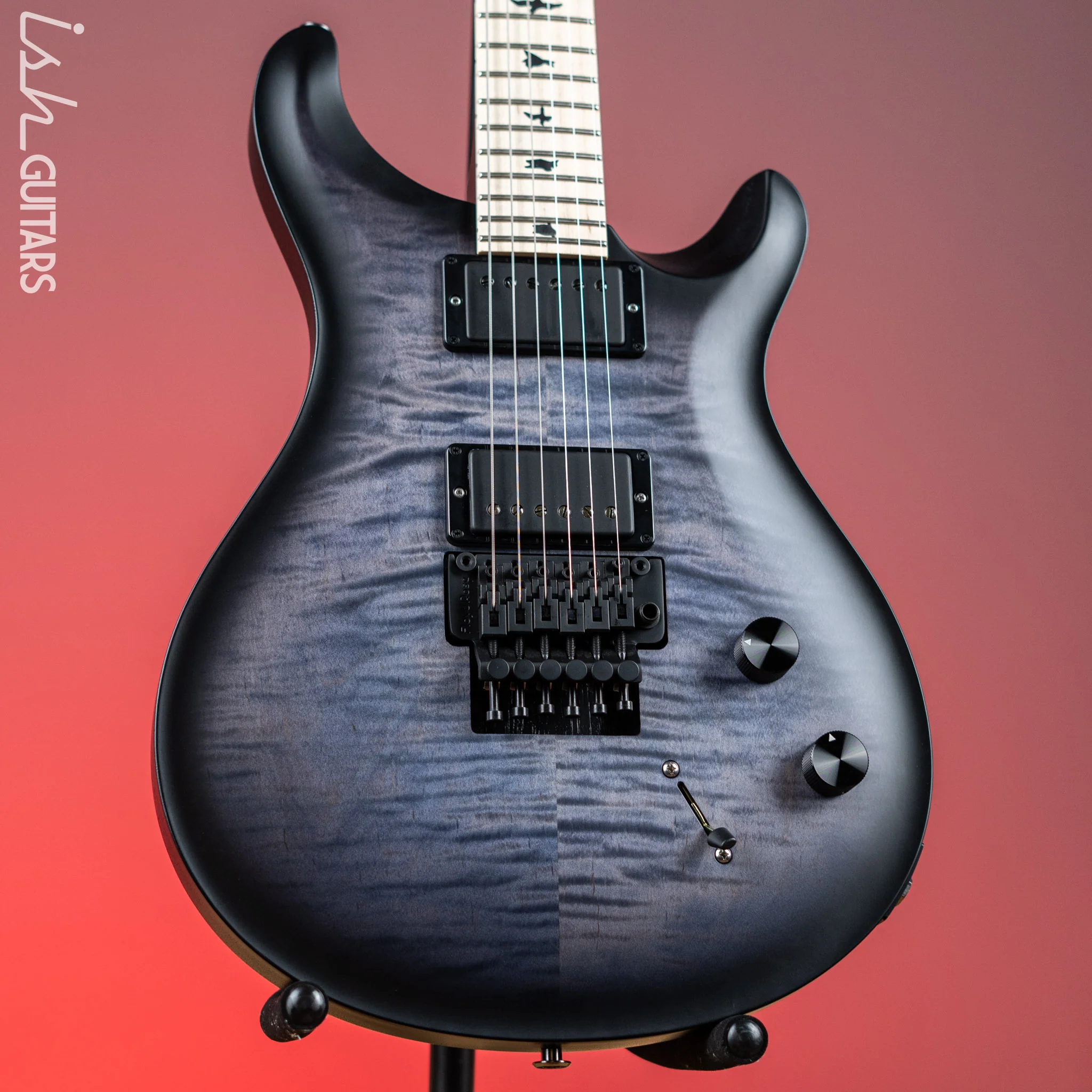 PRS Dustie Waring Signature CE 24 Floyd Satin Faded Blue Smokewrap