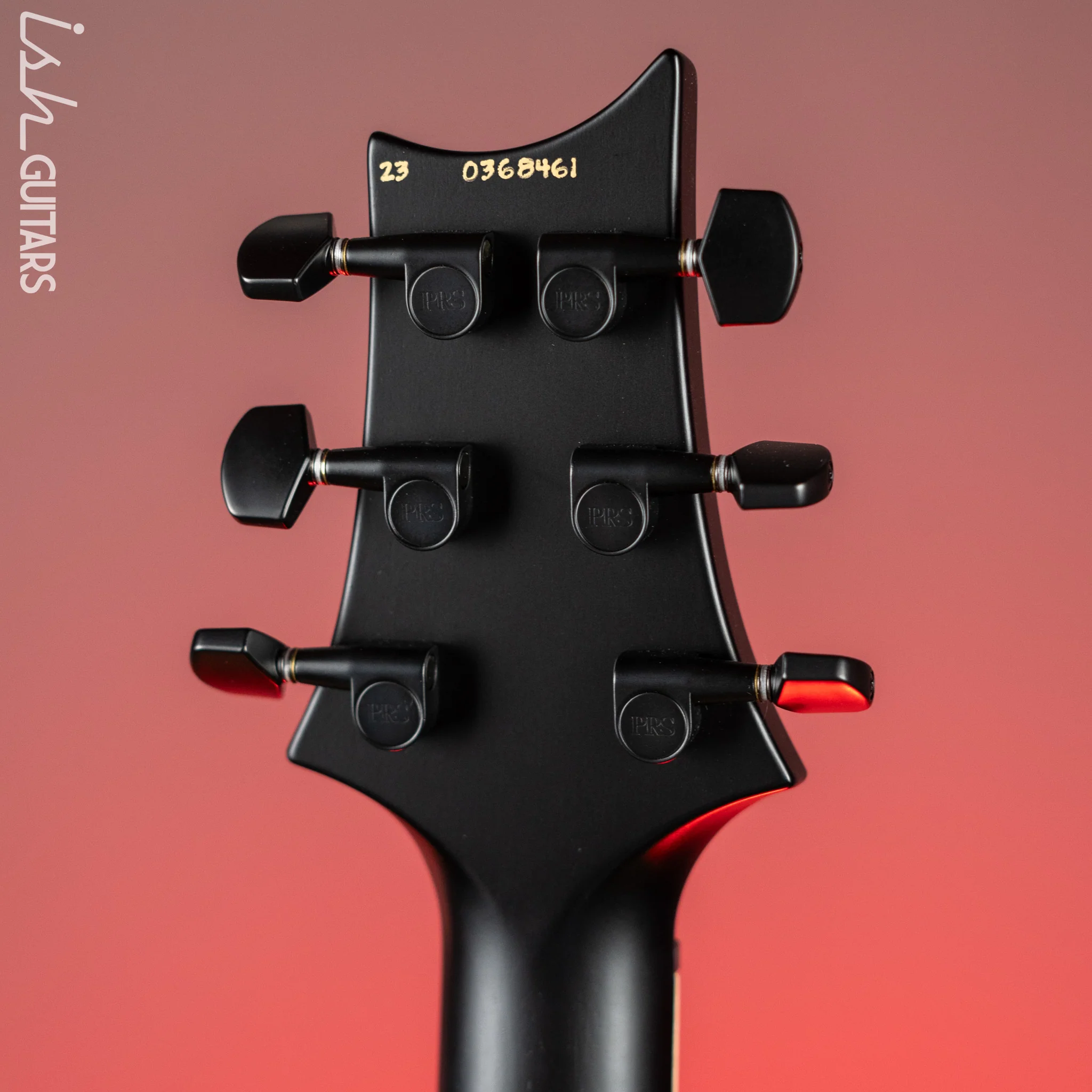 PRS Dustie Waring Signature CE 24 Hardtail Custom Color Black Top/Back Satin Nitro - Image 11