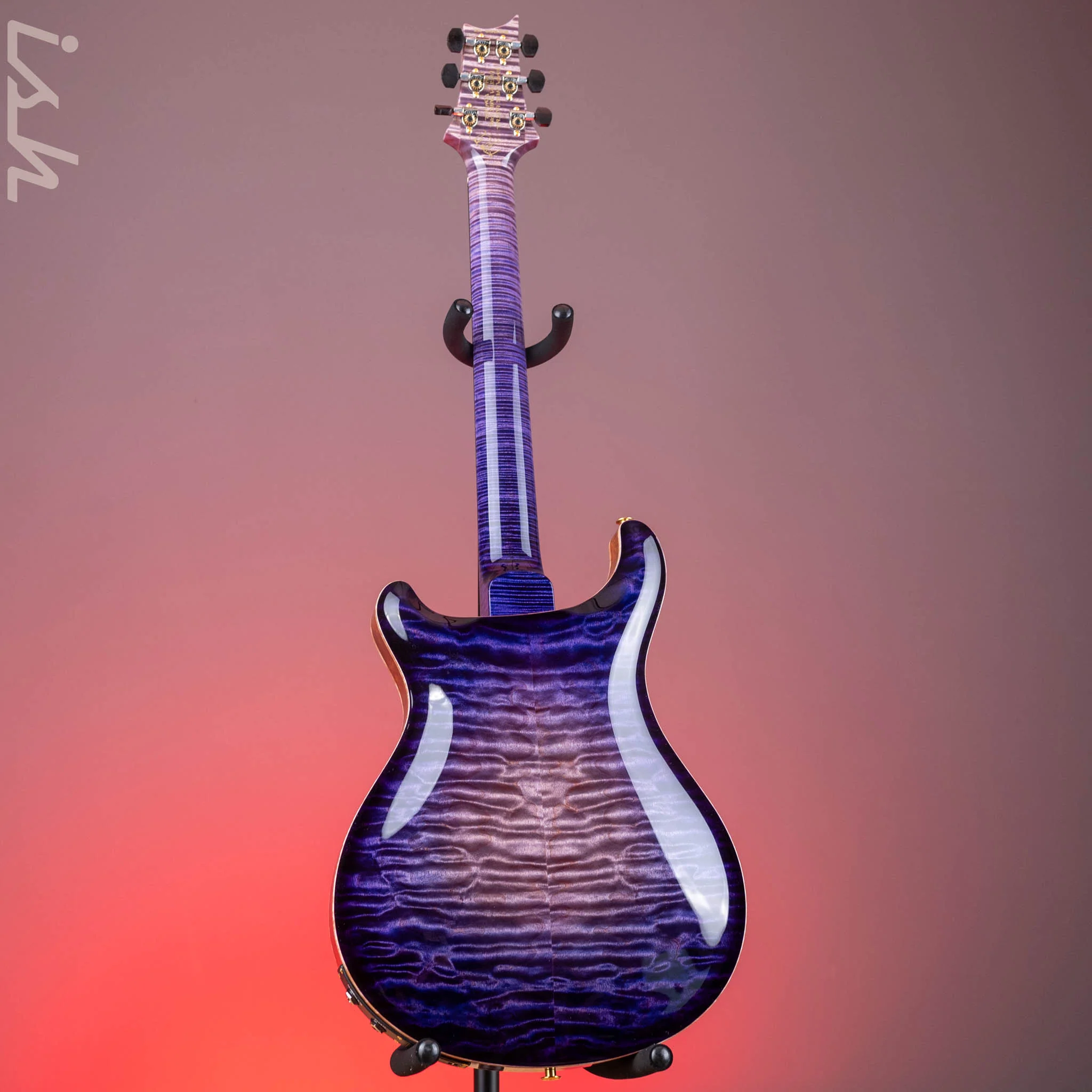 2024 PRS Employee Beverly Fowler Hollowbody II 594 Piezo 1-Off Aqua Violet Smokeburst - Image 9