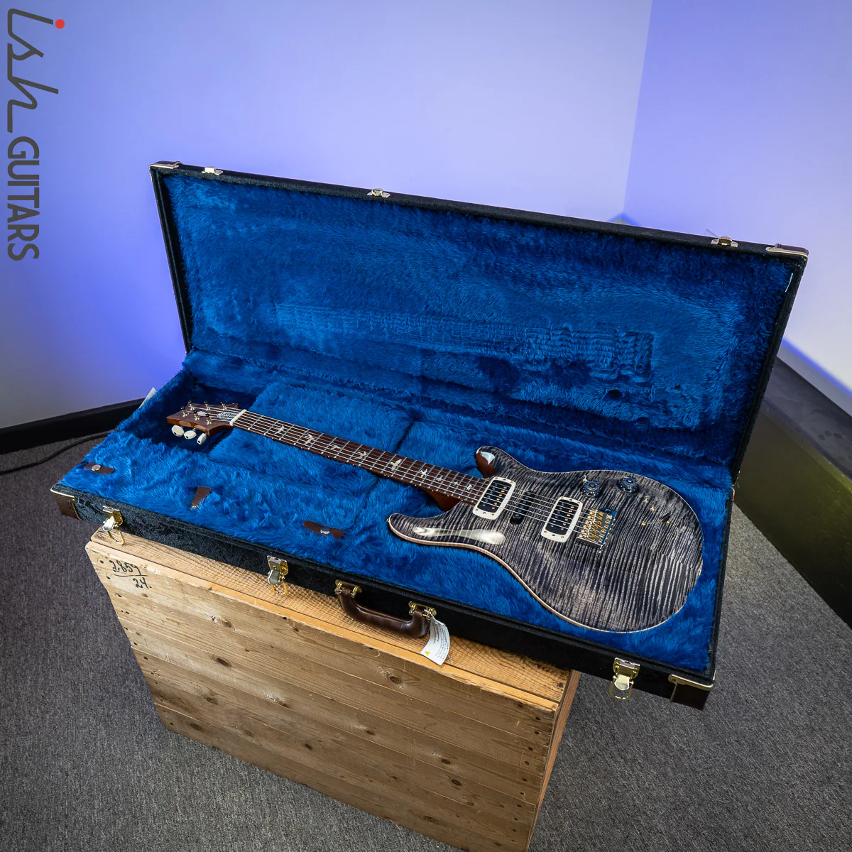 PRS Experience Modern Eagle V Charcoal 10 Top - Image 14