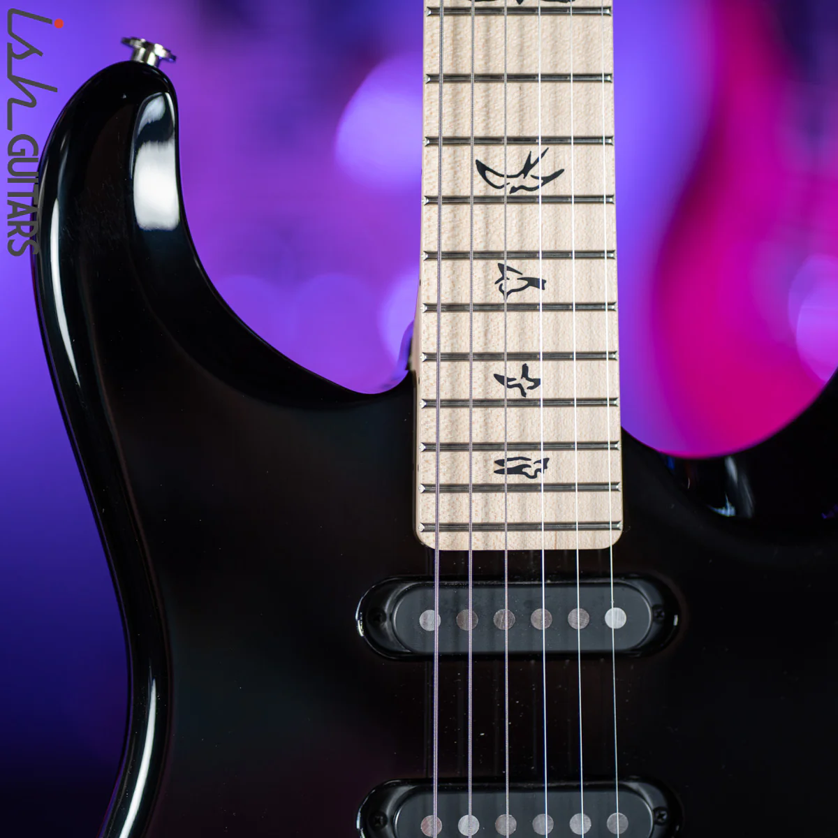 PRS Fiore Mark Lettieri Signature Guitar Black Iris - Image 3