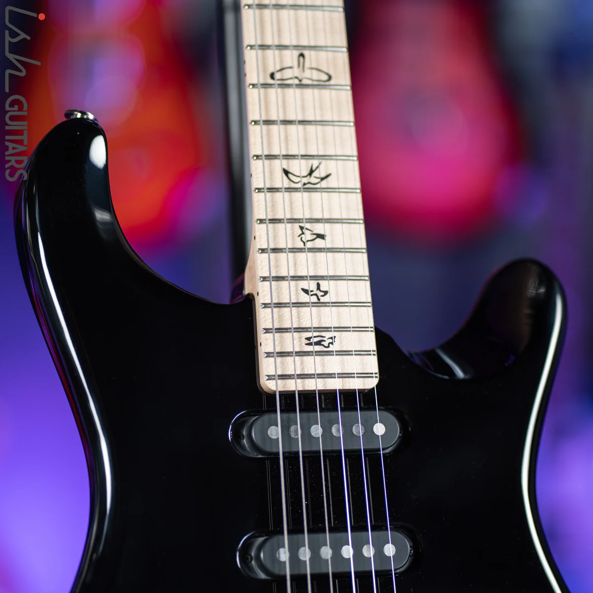 PRS Fiore Mark Lettieri Signature Guitar Black Iris - Image 5