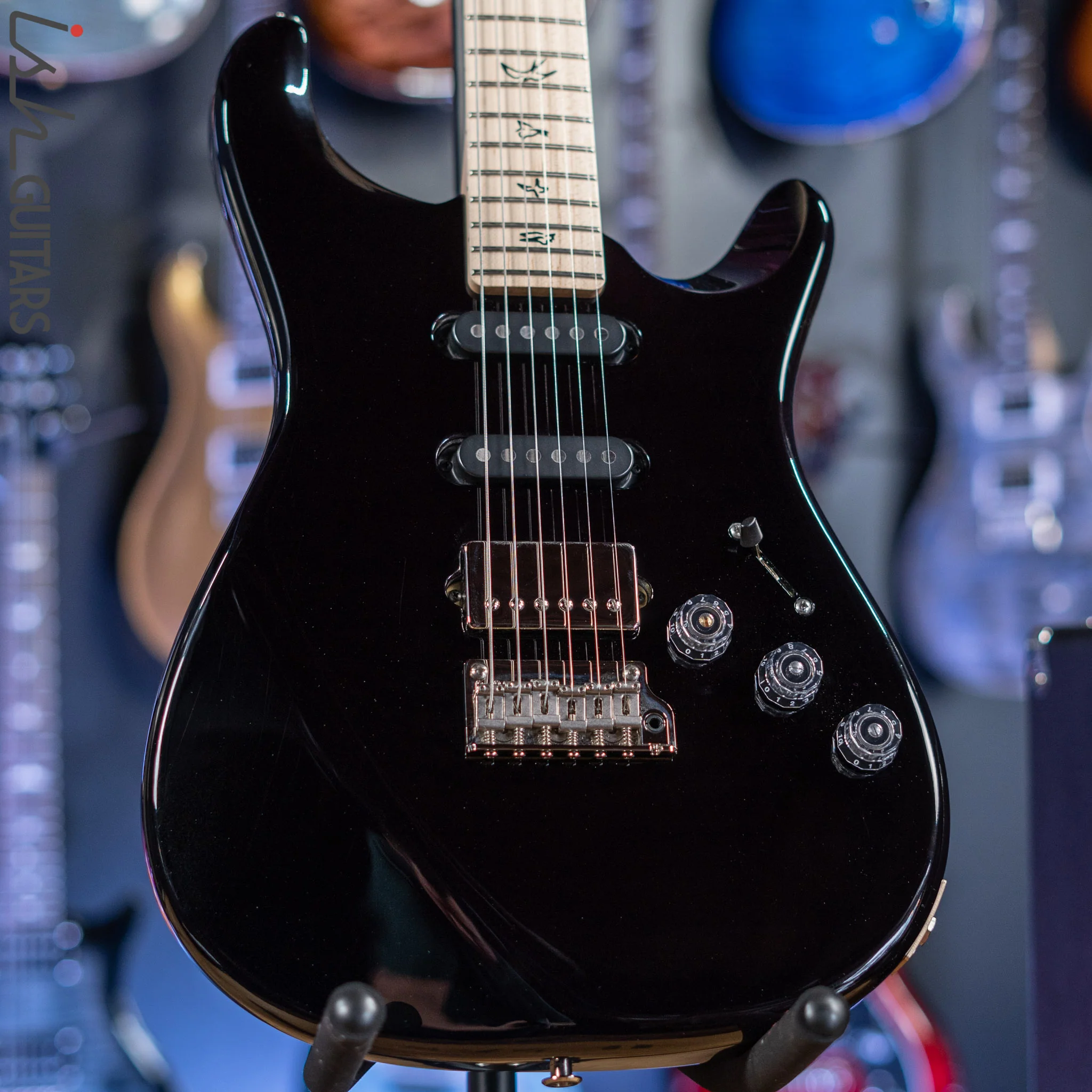 2021 PRS Fiore Mark Lettieri Signature Guitar Black Iris Demo