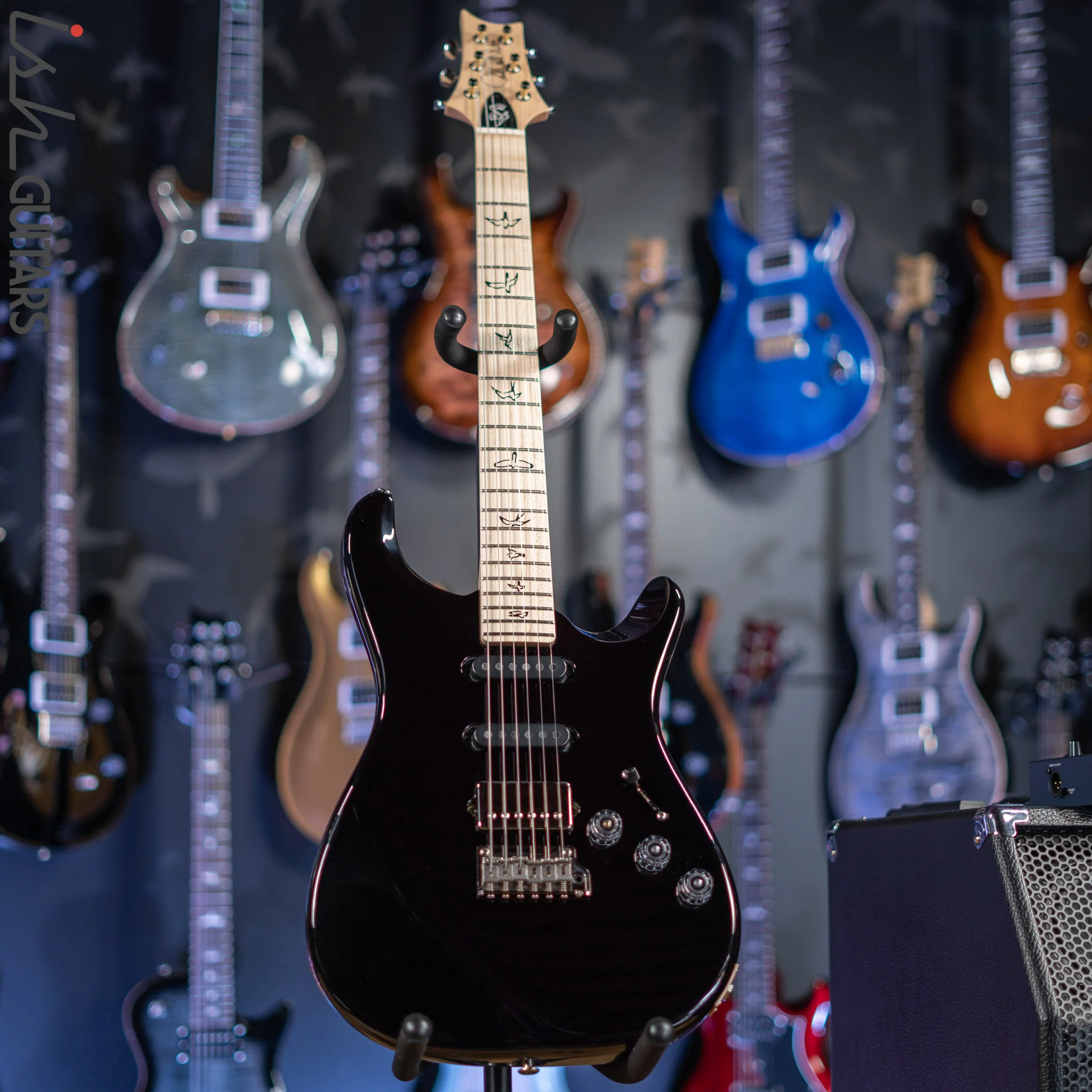 2021 PRS Fiore Mark Lettieri Signature Guitar Black Iris Demo - Image 2