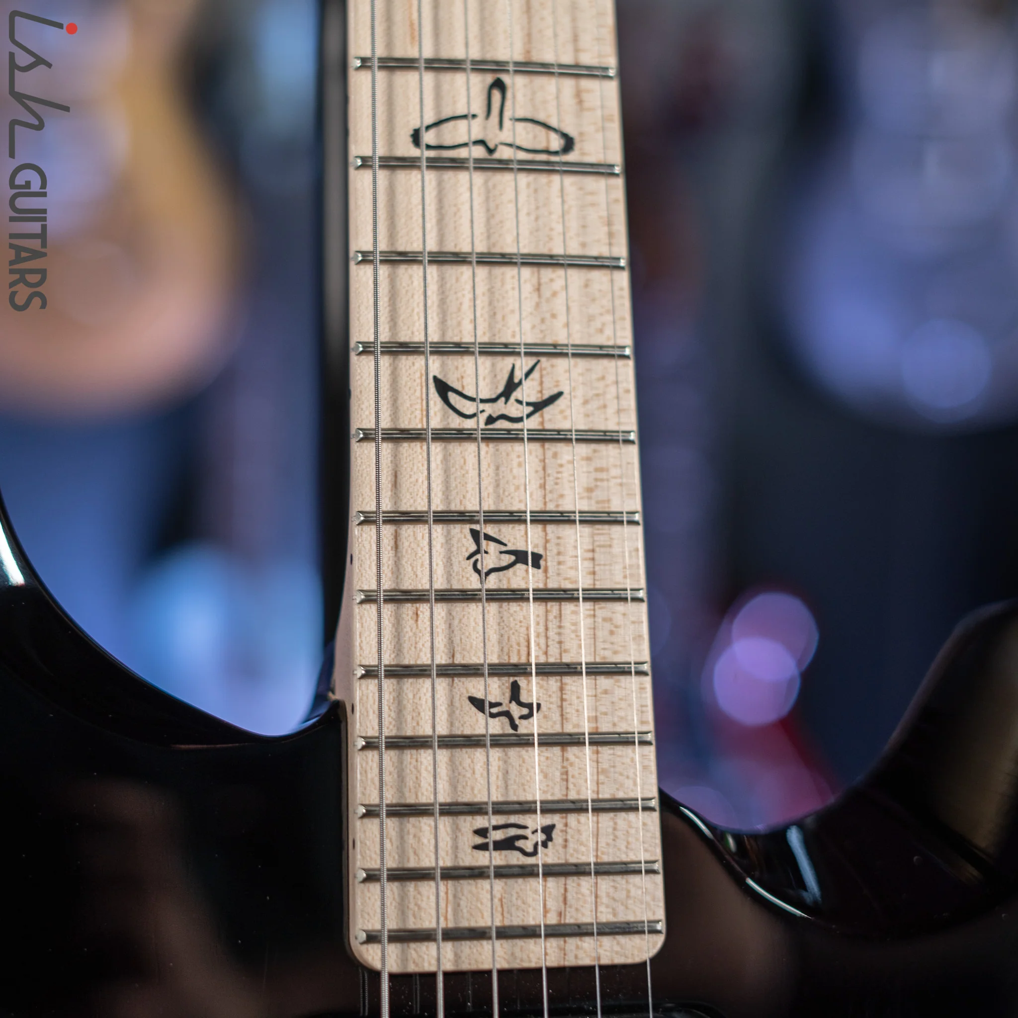 2021 PRS Fiore Mark Lettieri Signature Guitar Black Iris Demo - Image 6