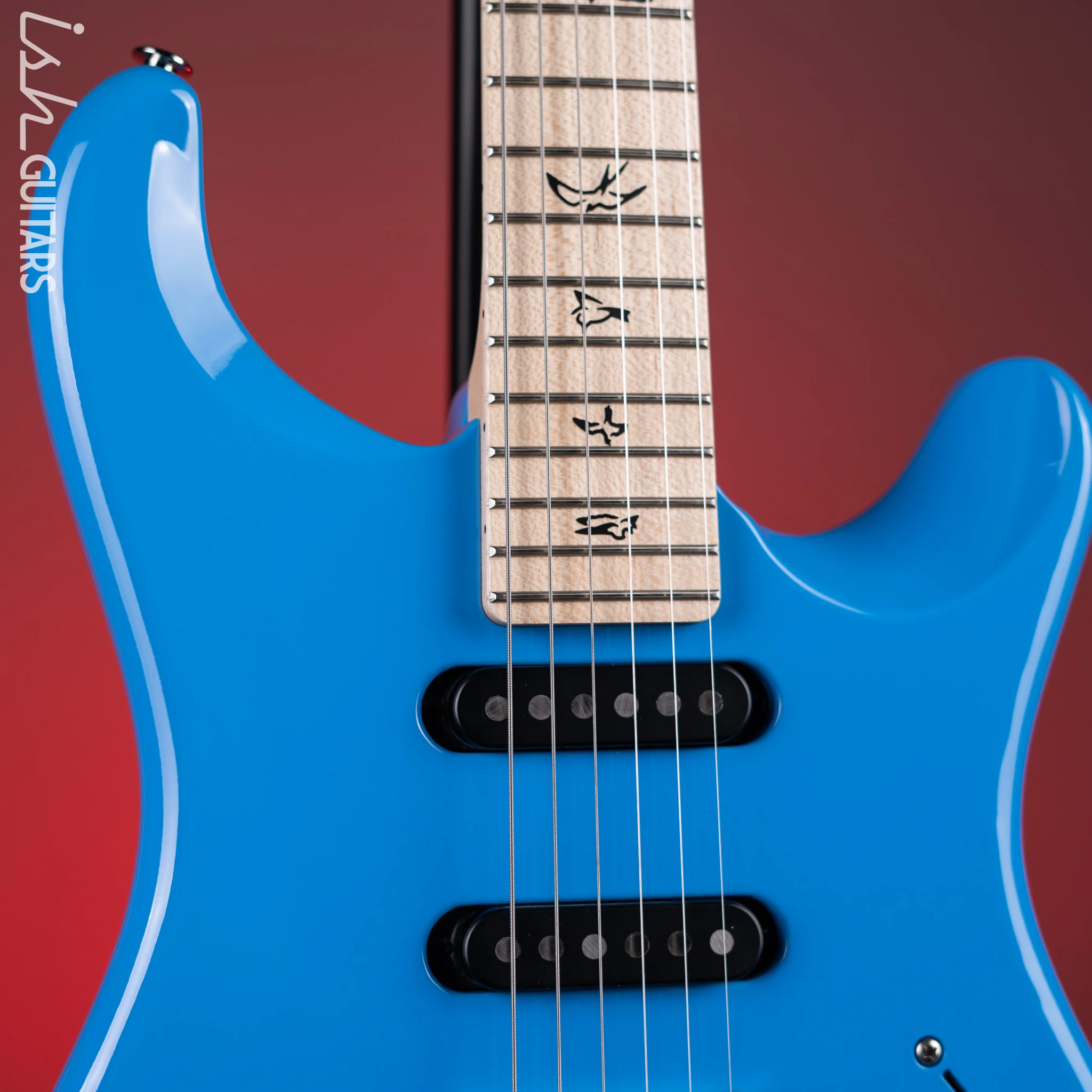 PRS Fiore Mark Lettieri Signature Guitar Larkspur - Image 3