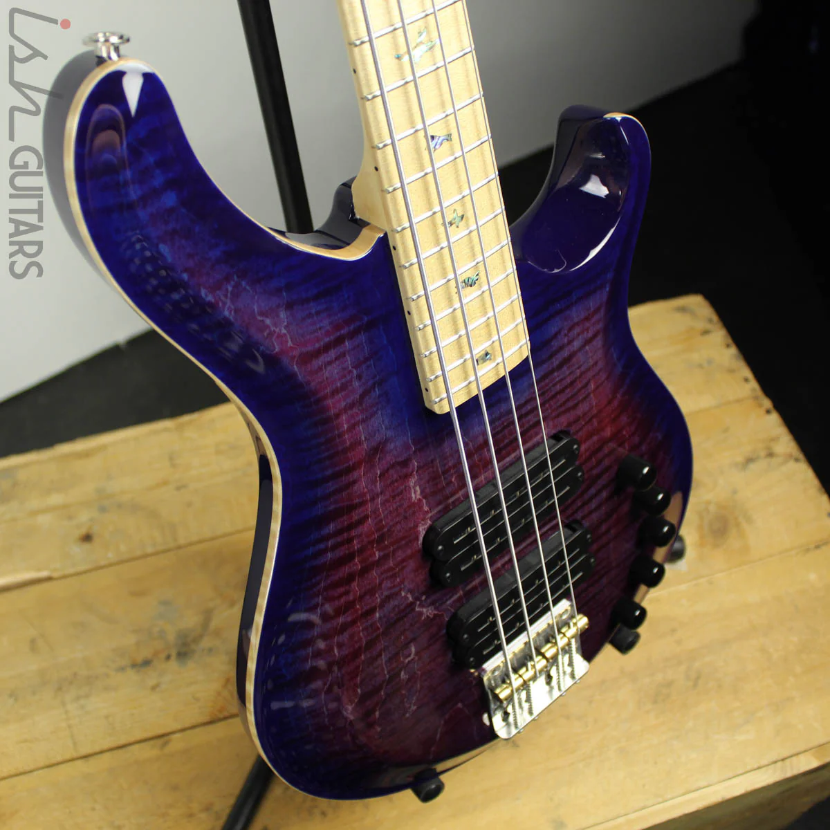 PRS Gary Grainger GG4 10 Top Violet Blue Burst - Image 8