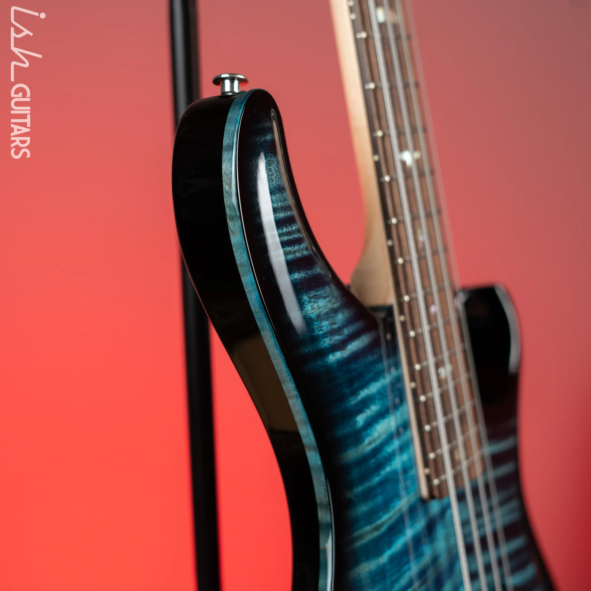 PRS Grainger 4 String Bass 10-Top Cobalt Smokeburst - Image 4
