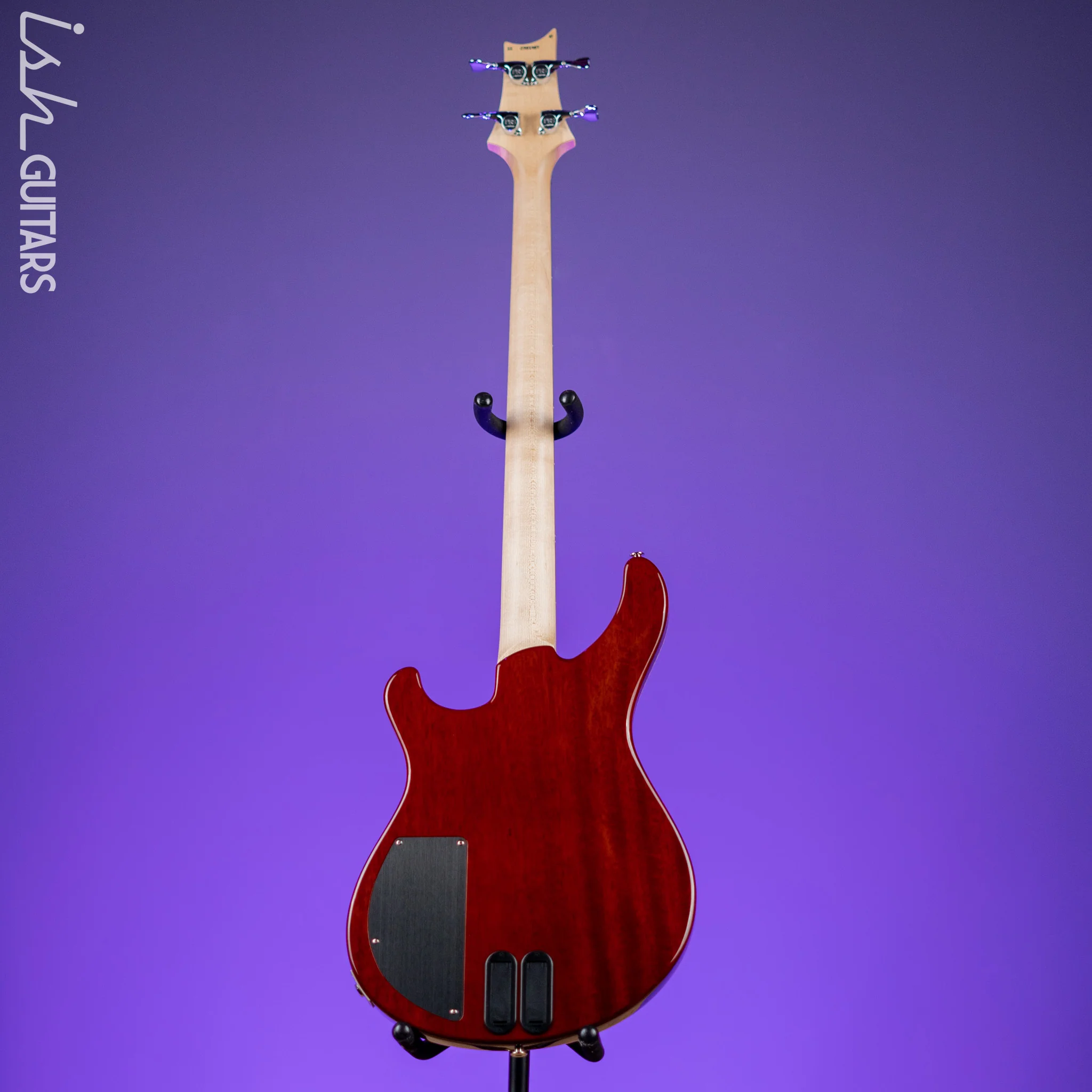 PRS Grainger 4-String Bass Guitar 10-Top Fire Red Smoke Burst - Image 7