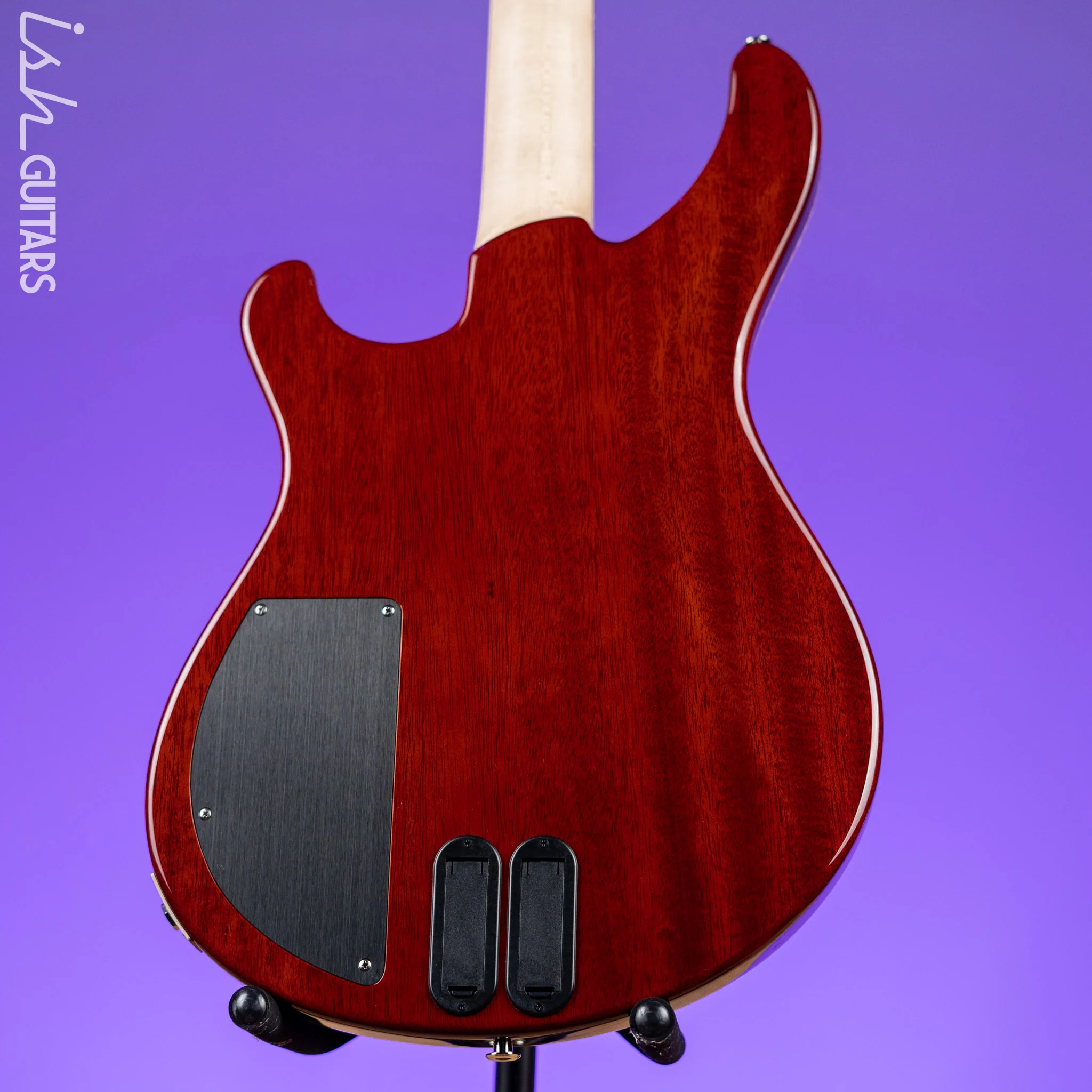 PRS Grainger 4-String Bass Guitar 10-Top Fire Red Smoke Burst - Image 8