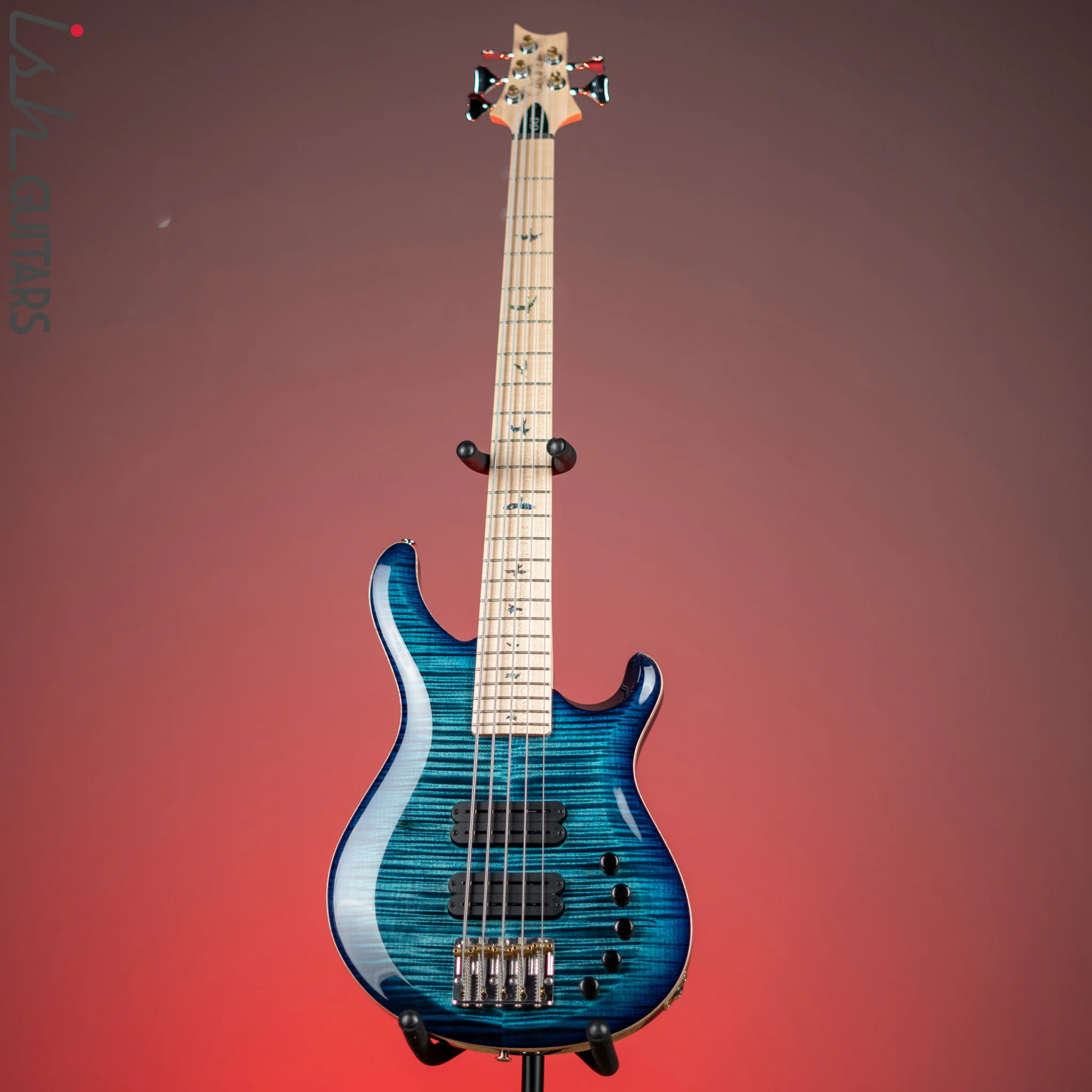 PRS Grainger 5-String Bass 10-Top Cobalt Blue - Image 2