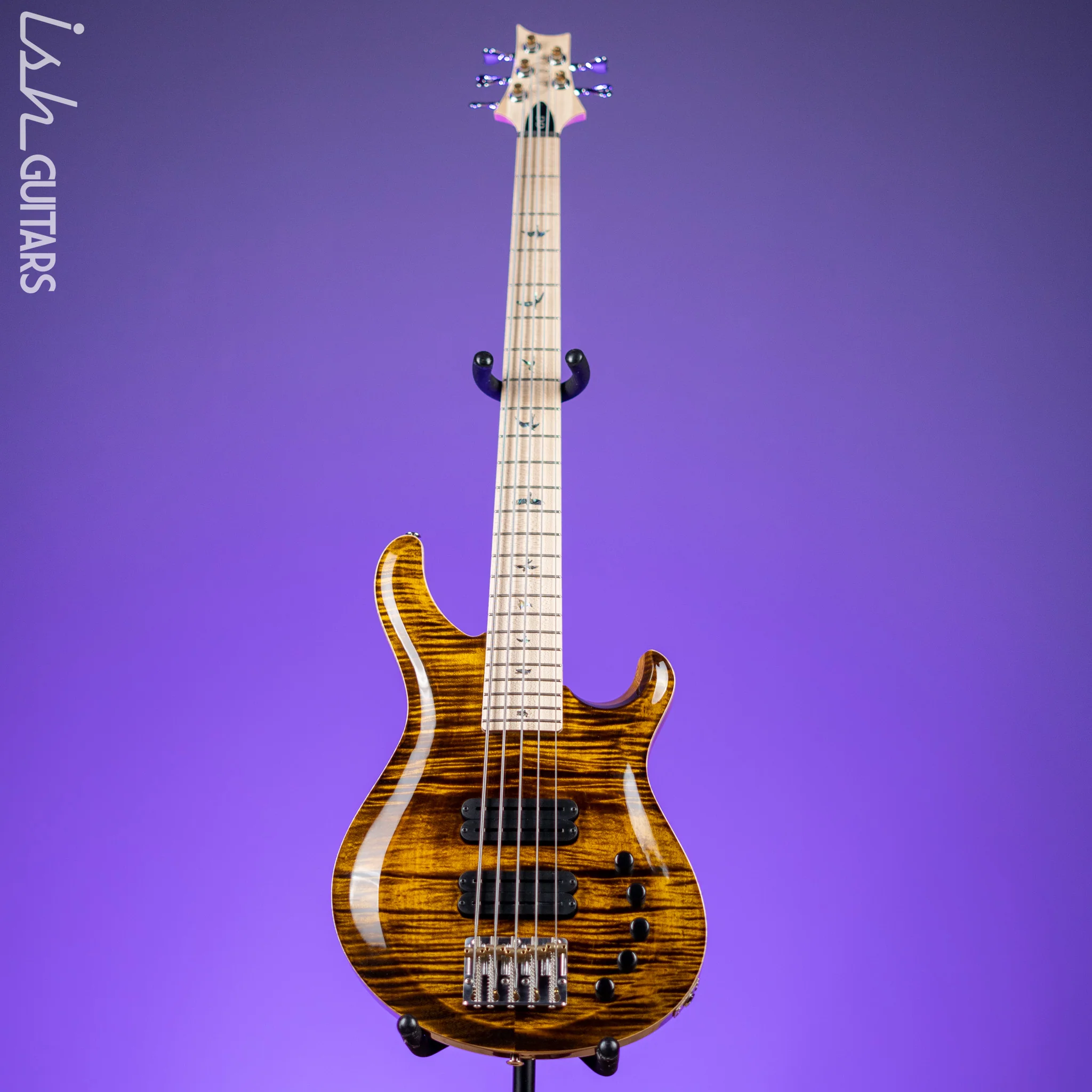 PRS Grainger 5-String Bass 10-Top Tiger Eye - Image 2