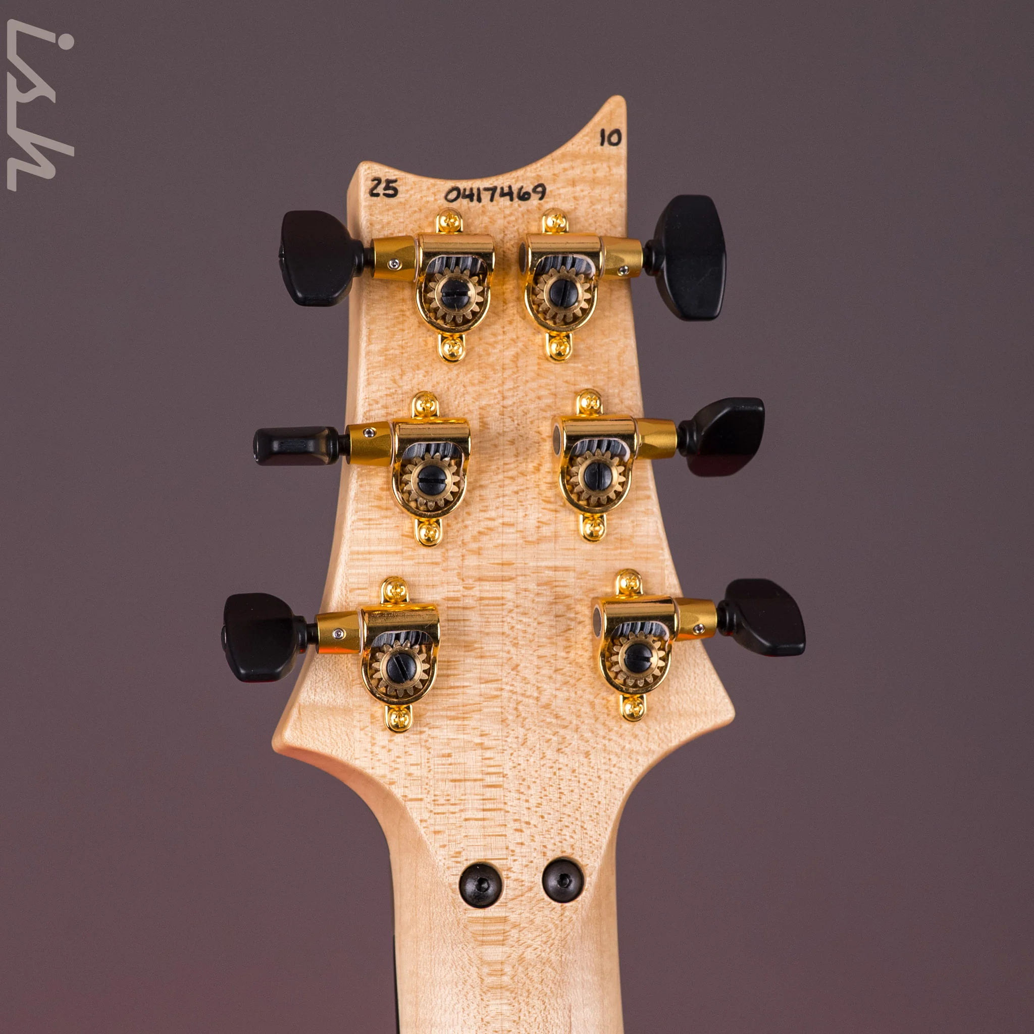PRS Herman Li Chleo Limited Edition Charcoal Purple Wraparound Burst - Image 11