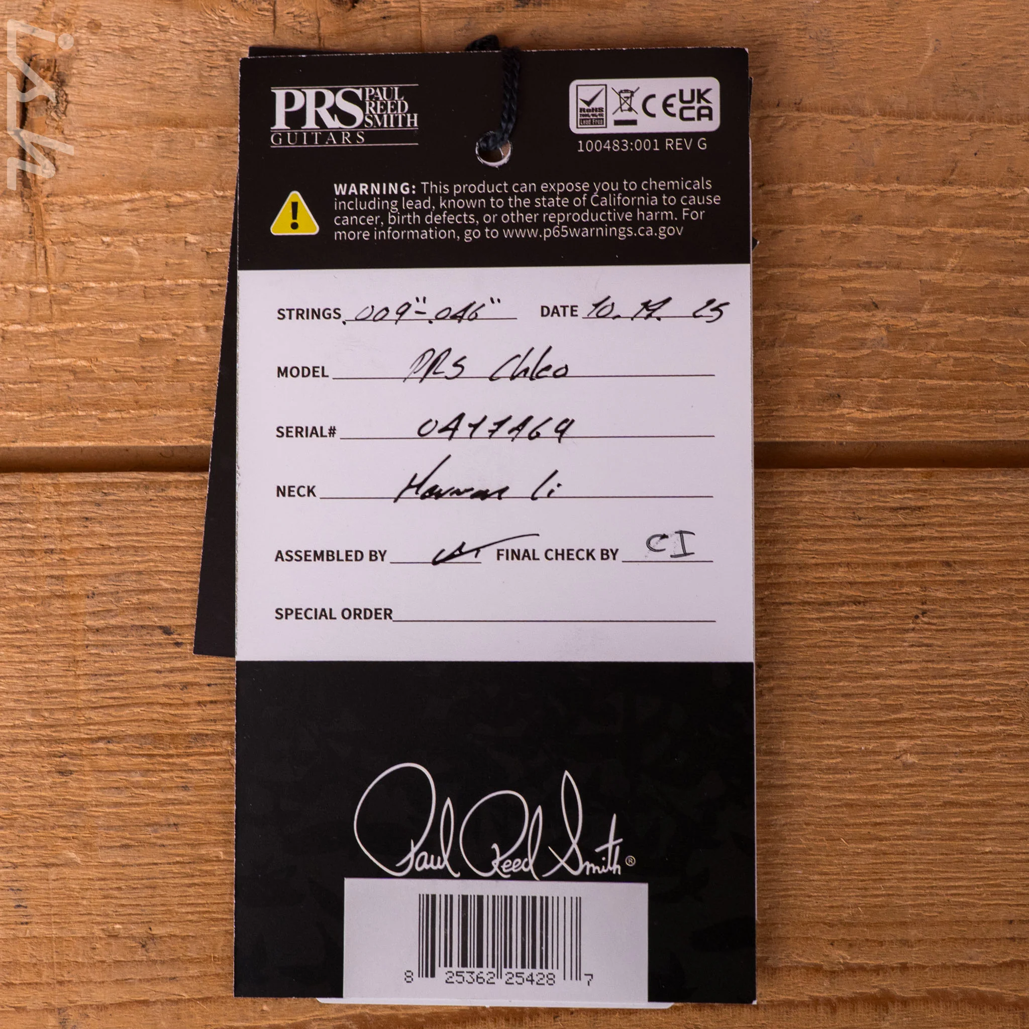 PRS Herman Li Chleo Limited Edition Charcoal Purple Wraparound Burst - Image 12