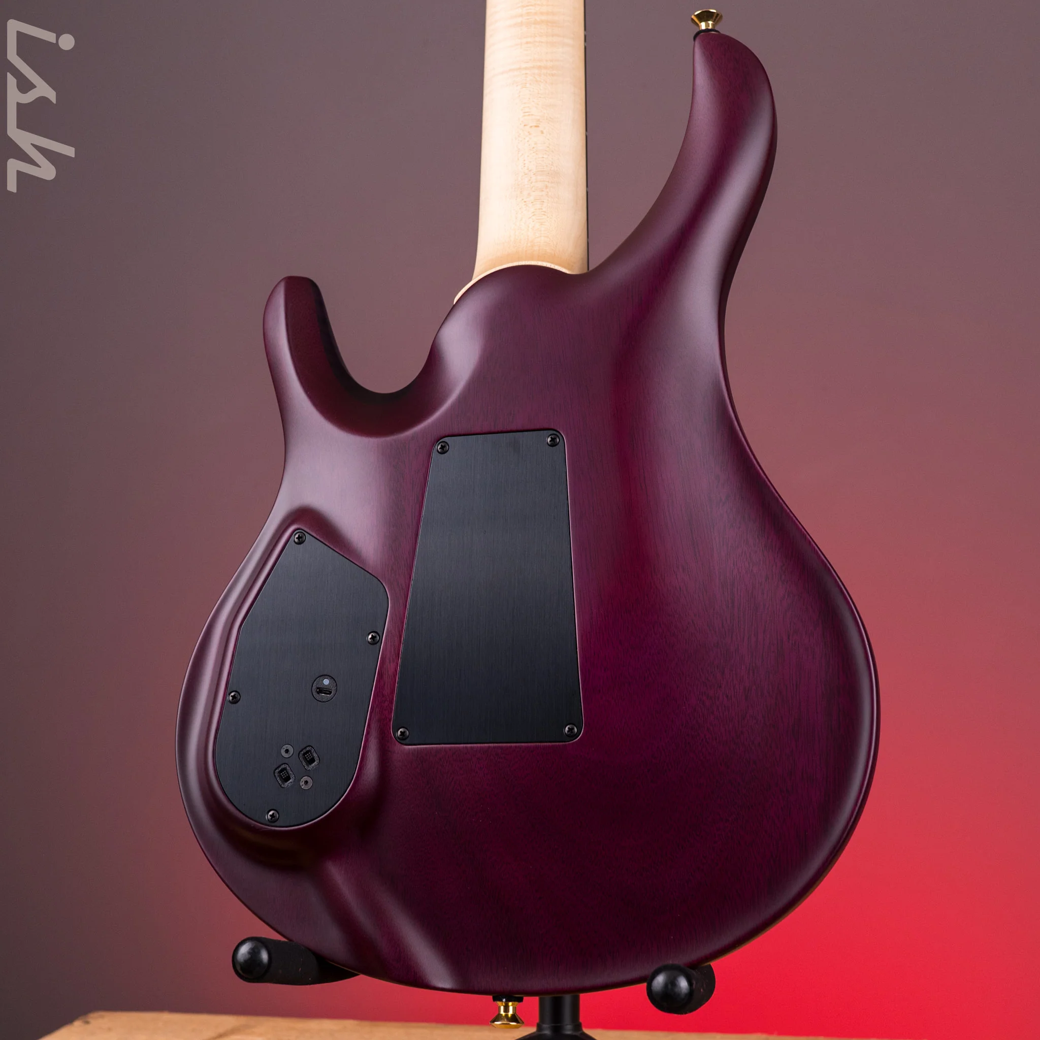 PRS Herman Li Chleo Limited Edition Charcoal Purple Wraparound Burst - Image 8