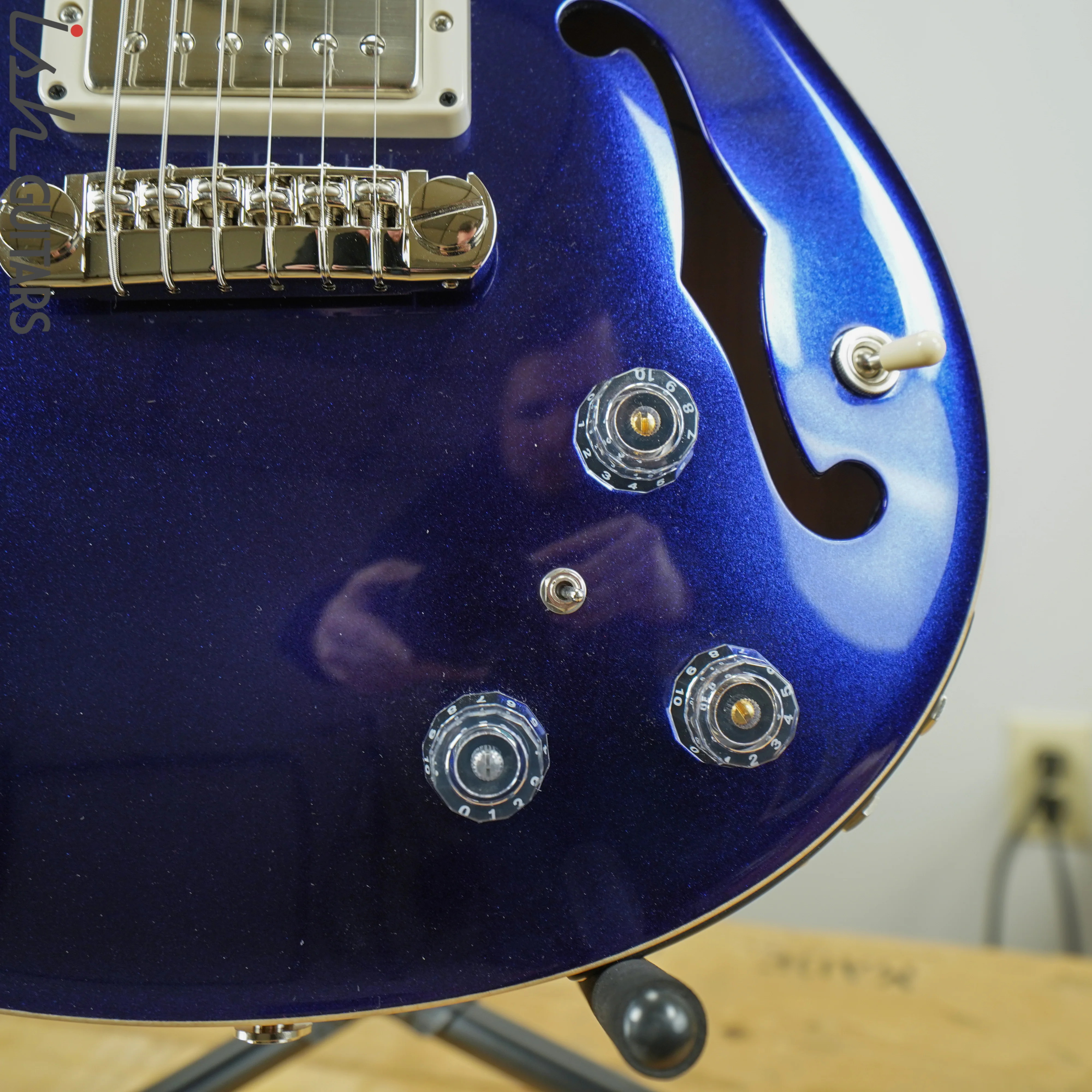 PRS Hollowbody II Piezo Metallic Purple - Image 4