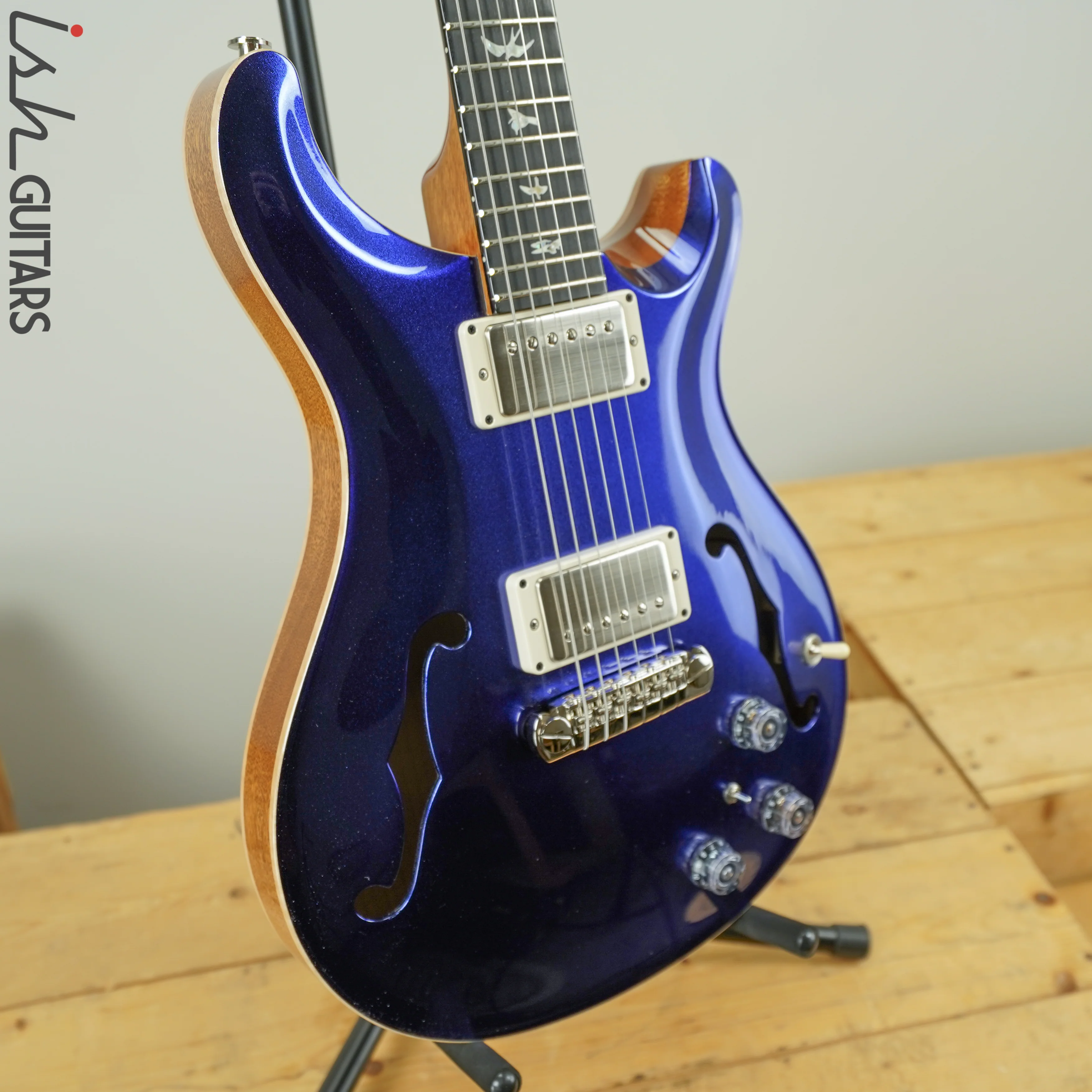PRS Hollowbody II Piezo Metallic Purple - Image 5