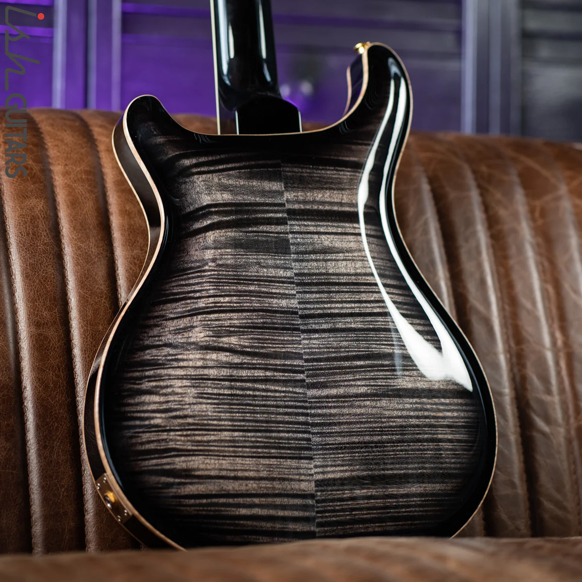 PRS McCarty 594 Hollowbody II Charcoal Burst 10 Top - Image 10