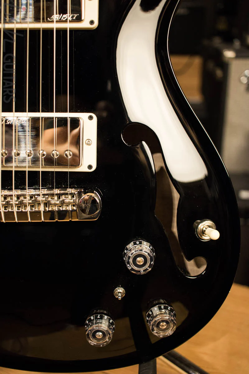 2017 PRS Hollowbody II HBII Artist Brazilian Rosewood Flamed Maple Piezo Custom - Image 4