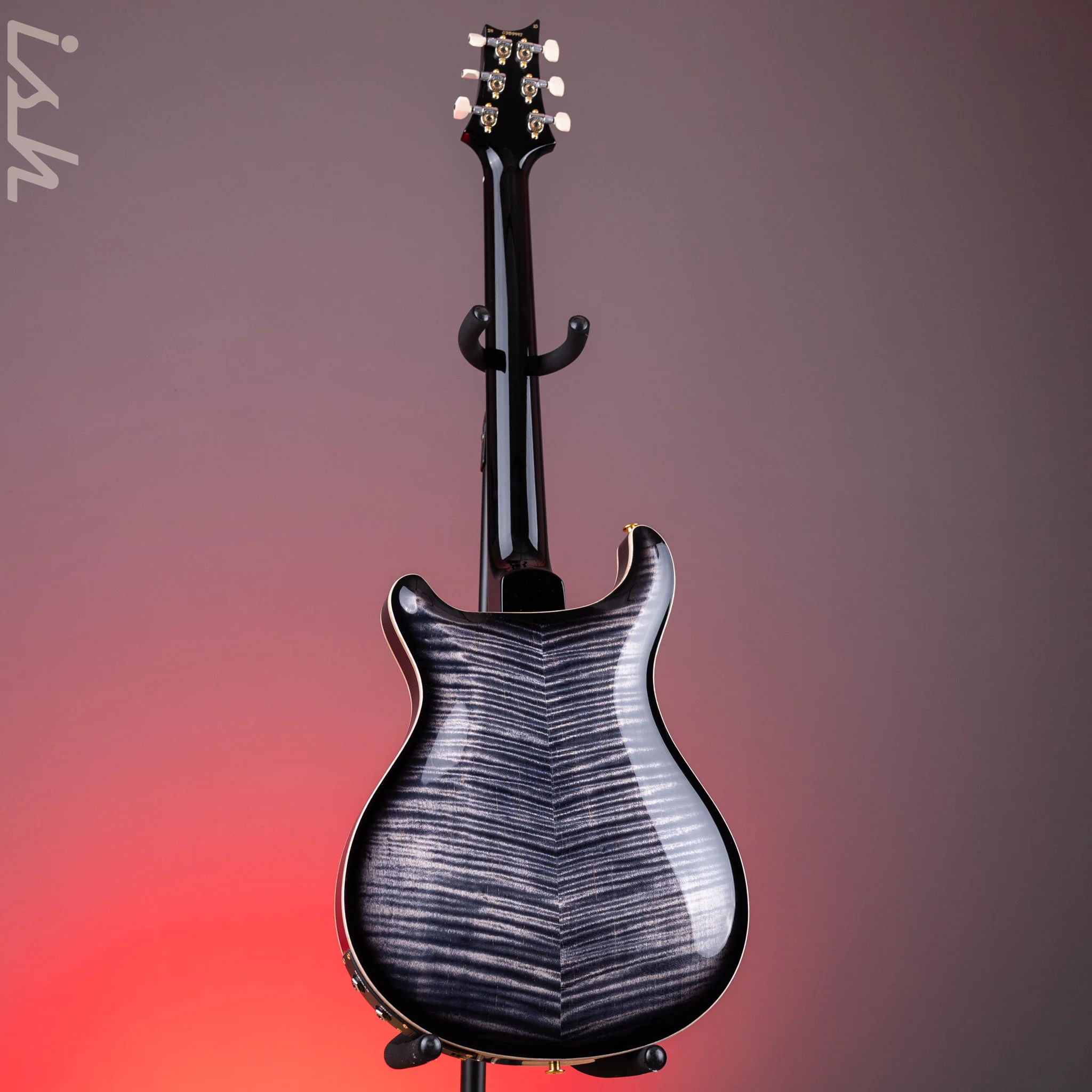 PRS Hollowbody II Piezo 10-Top Electric Guitar Charcoal Burst - Image 6