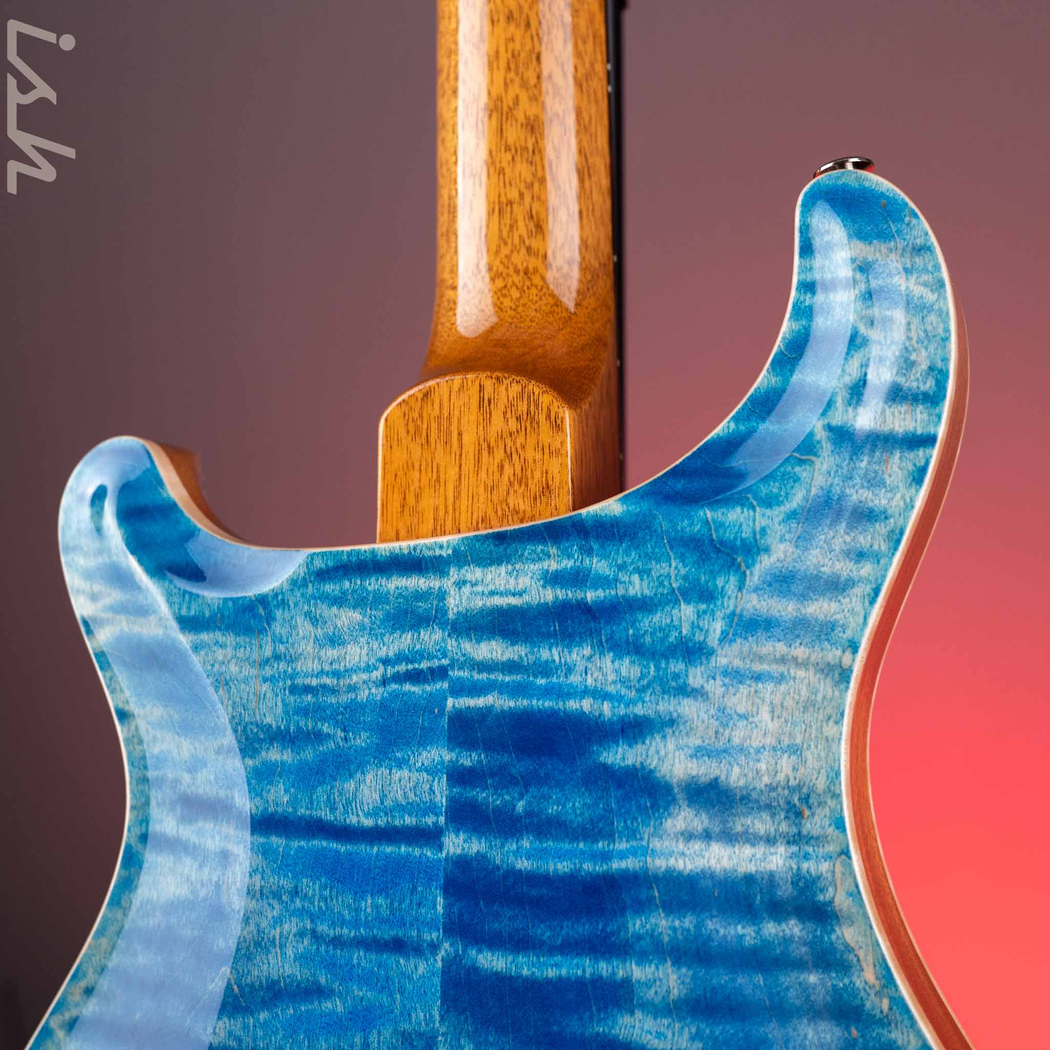 PRS Hollowbody II Piezo Electric Guitar Faded Blue Jean - Image 8