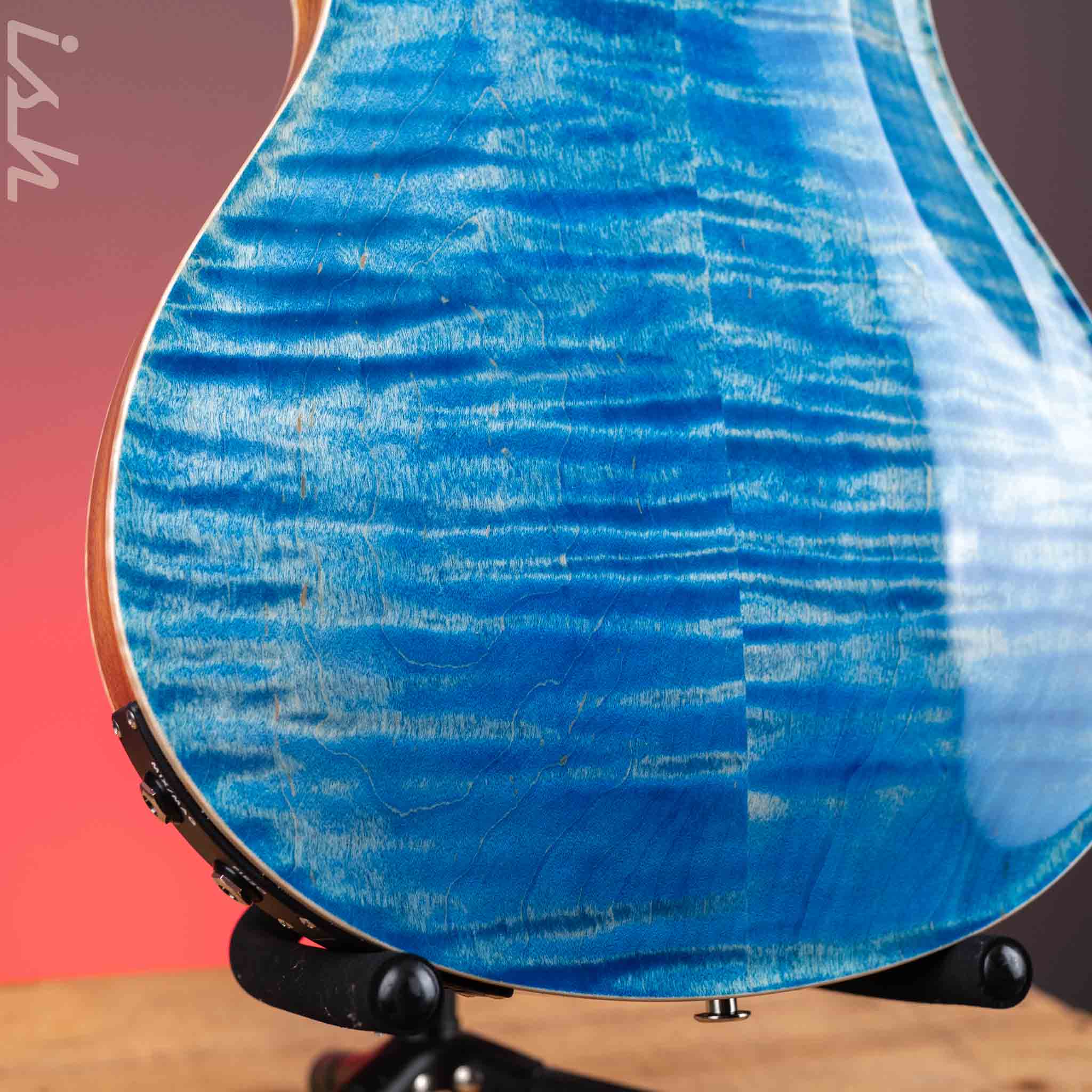 PRS Hollowbody II Piezo Electric Guitar Faded Blue Jean - Image 9