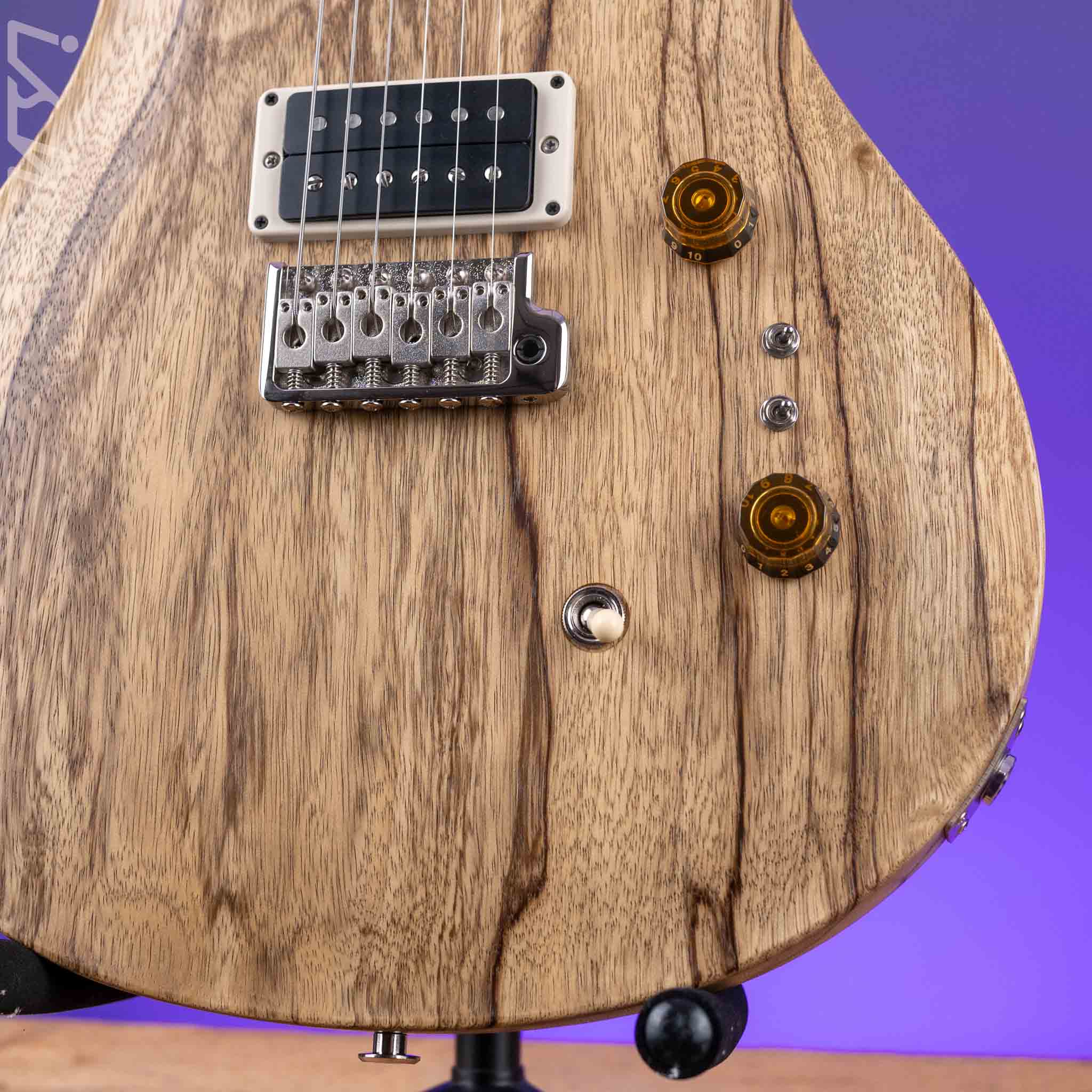 PRS Limited Edition Swamp Ash CE 24-08 Black Limba - Image 4