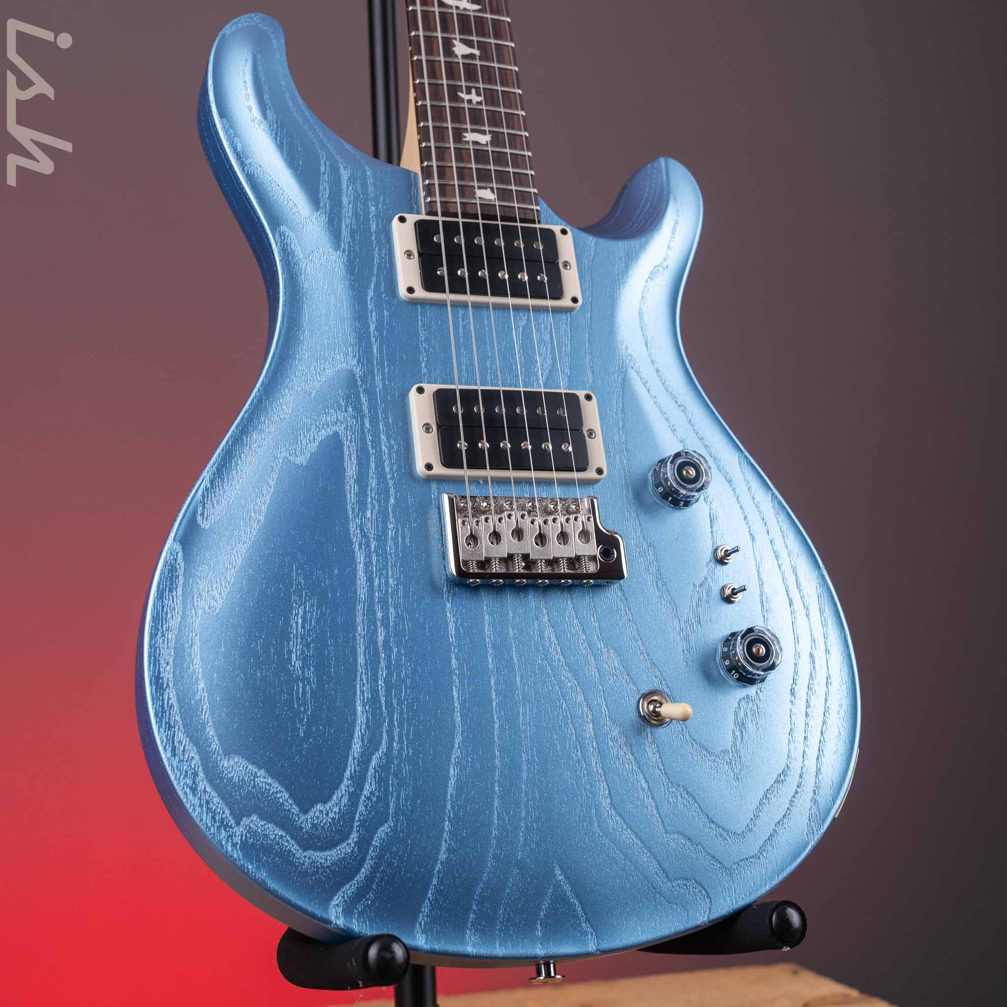PRS CE 24-08 Swamp Ash Limited Edition Frost Blue Metallic Demo