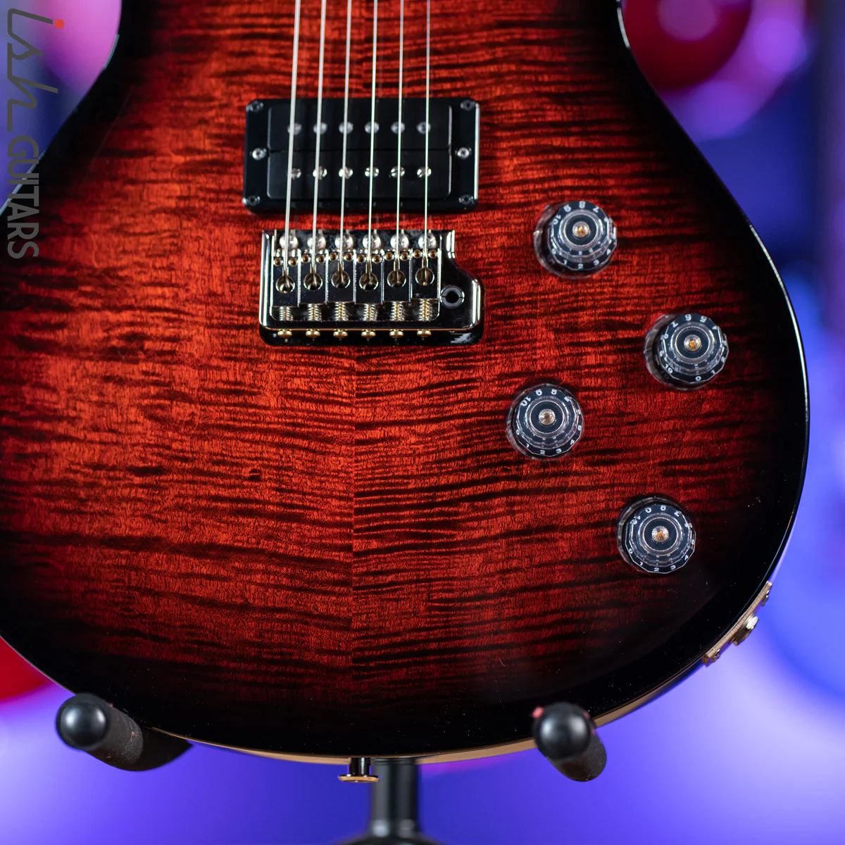 PRS Mark Tremonti Signature Tremolo Custom Color Fire Red Smokewrap - Image 4