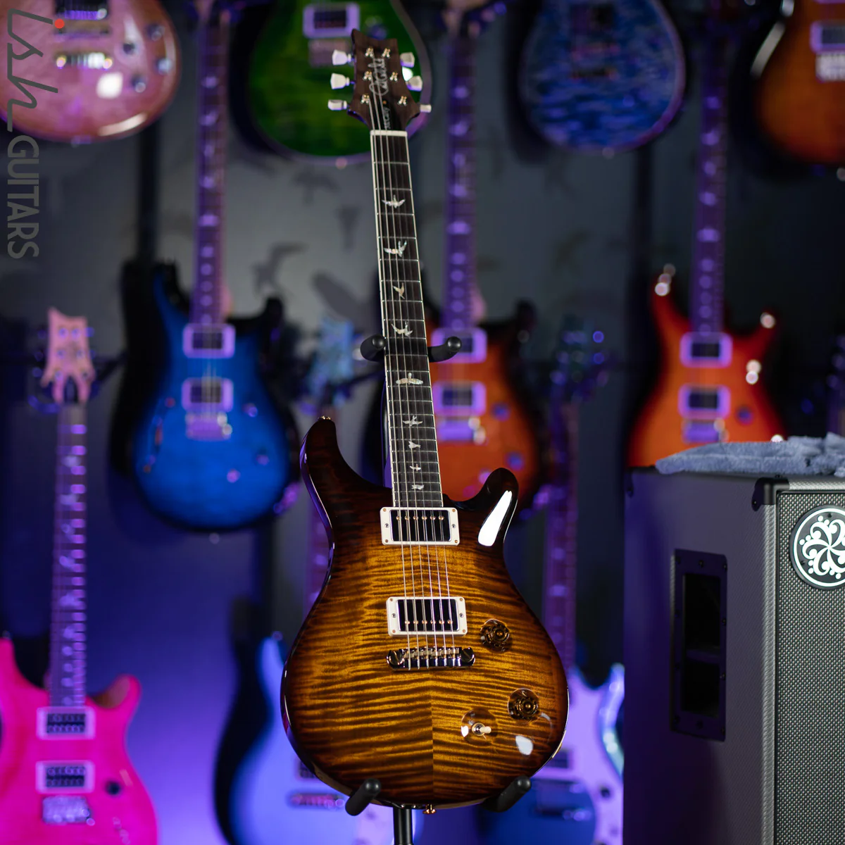 2020 PRS McCarty 10 Top Black Gold Burst - Image 2