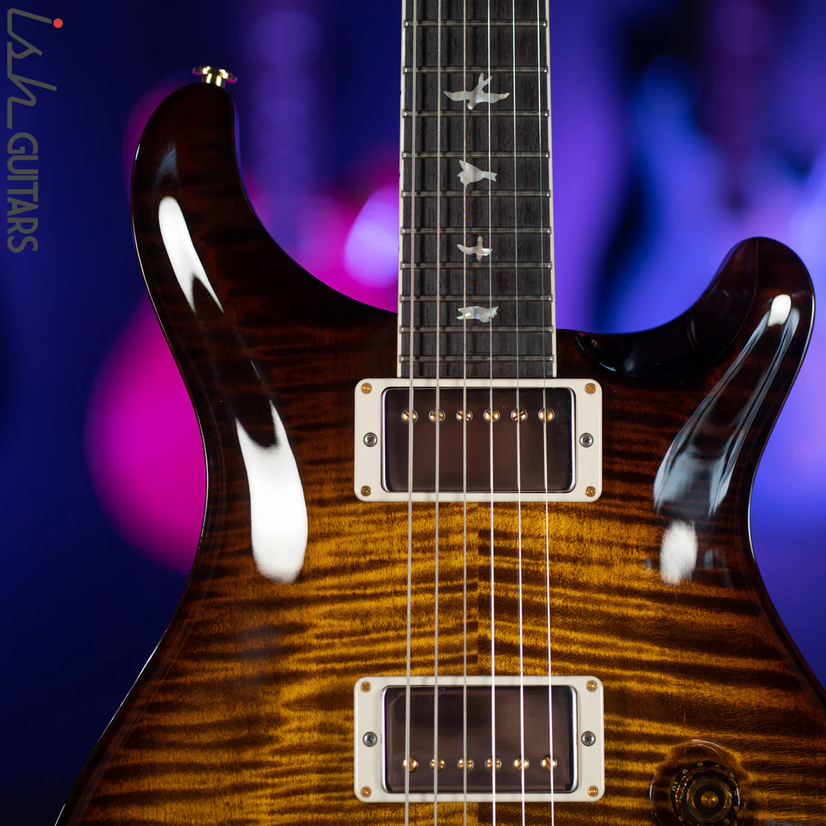 2020 PRS McCarty 10 Top Black Gold Burst - Image 3