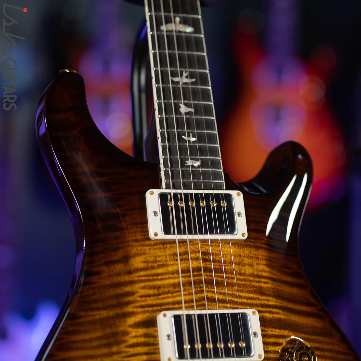 2020 PRS McCarty 10 Top Black Gold Burst - Image 5