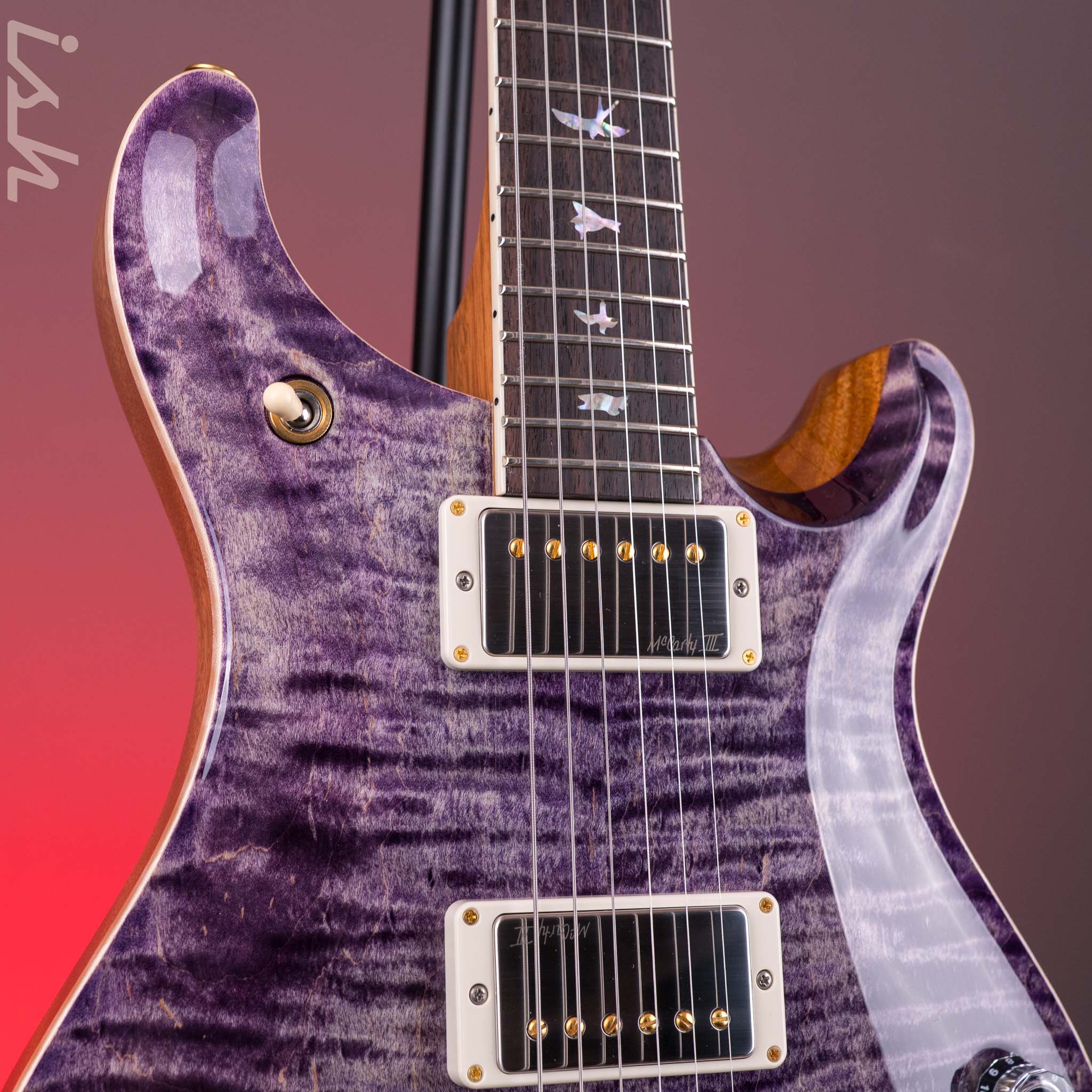 PRS McCarty 594 10-Top Faded Purple w/ Natural Back - Image 4