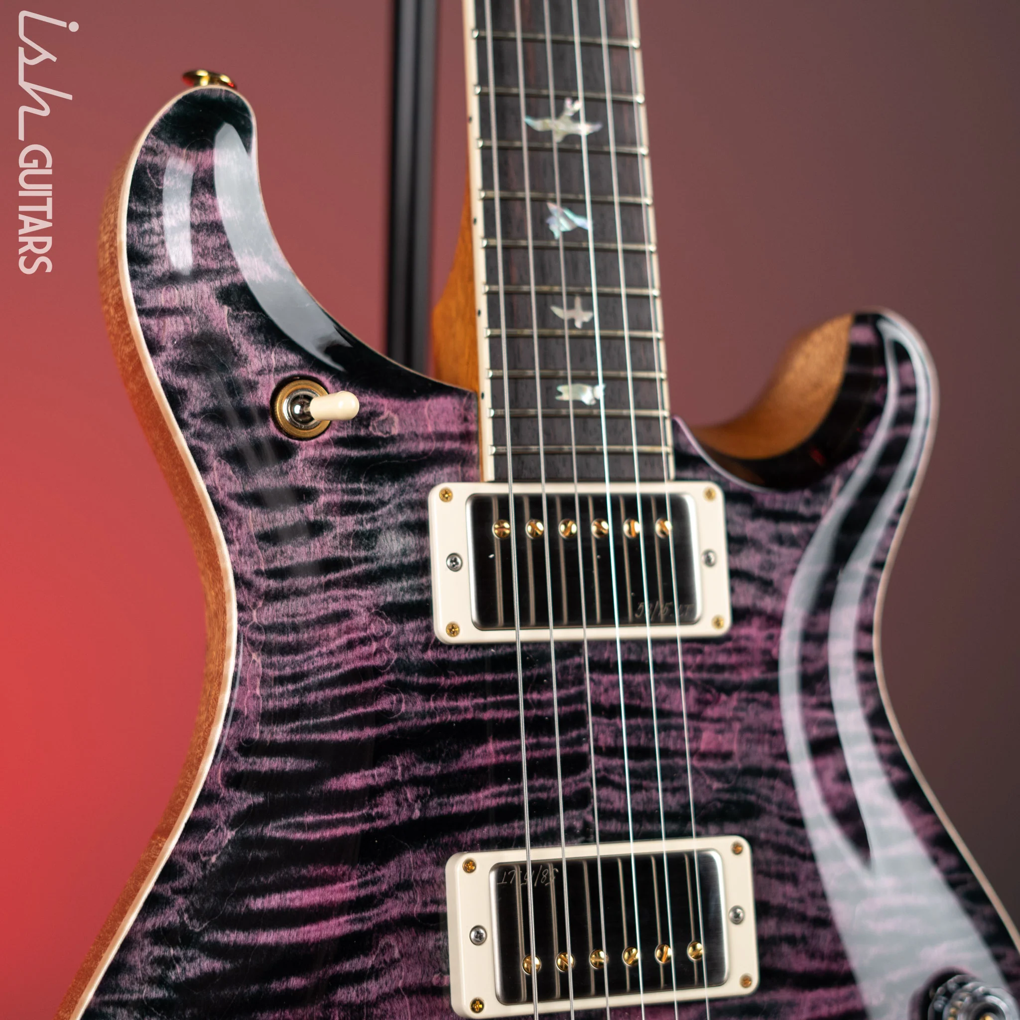 PRS McCarty 594 Electric Guitar 10 Top Purple Iris - Image 3