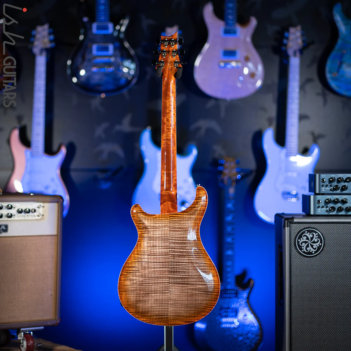 PRS McCarty 594 Hollowbody II Wood Library Autumn Sky - Image 10