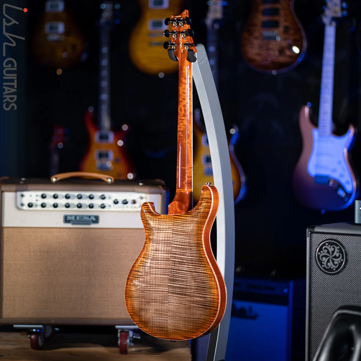 PRS McCarty 594 Hollowbody II Wood Library Autumn Sky - Image 11