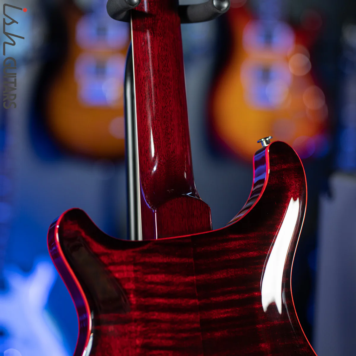 PRS McCarty 594 Hollowbody II Custom Color Fire Red Wrap - Image 12