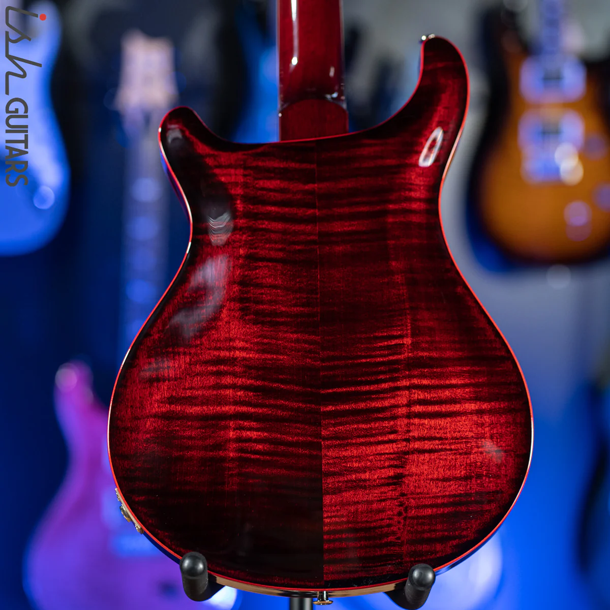 PRS McCarty 594 Hollowbody II Custom Color Fire Red Wrap - Image 9