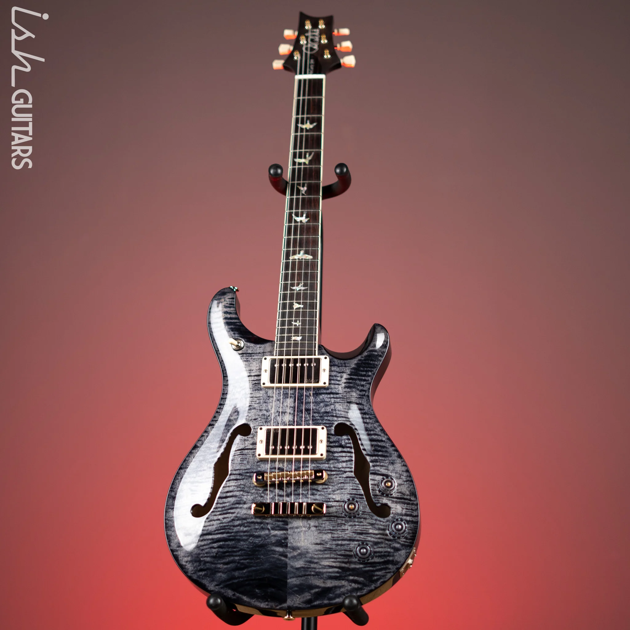 PRS McCarty 594 Hollowbody II Faded Charcoal Wrap - Image 2