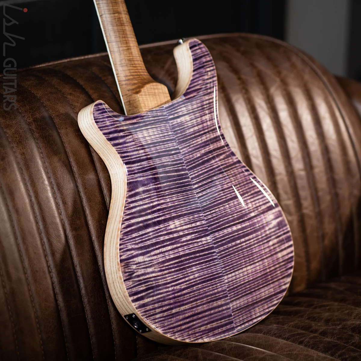 PRS McCarty 594 Hollowbody II Wood Library Faded Purple - Image 12