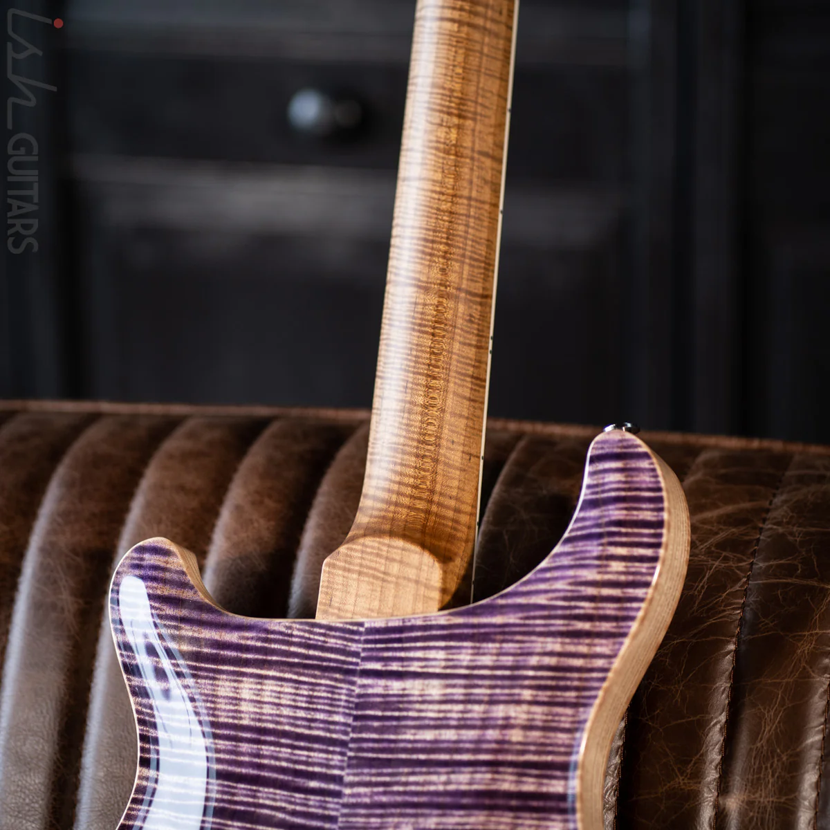PRS McCarty 594 Hollowbody II Wood Library Faded Purple - Image 13
