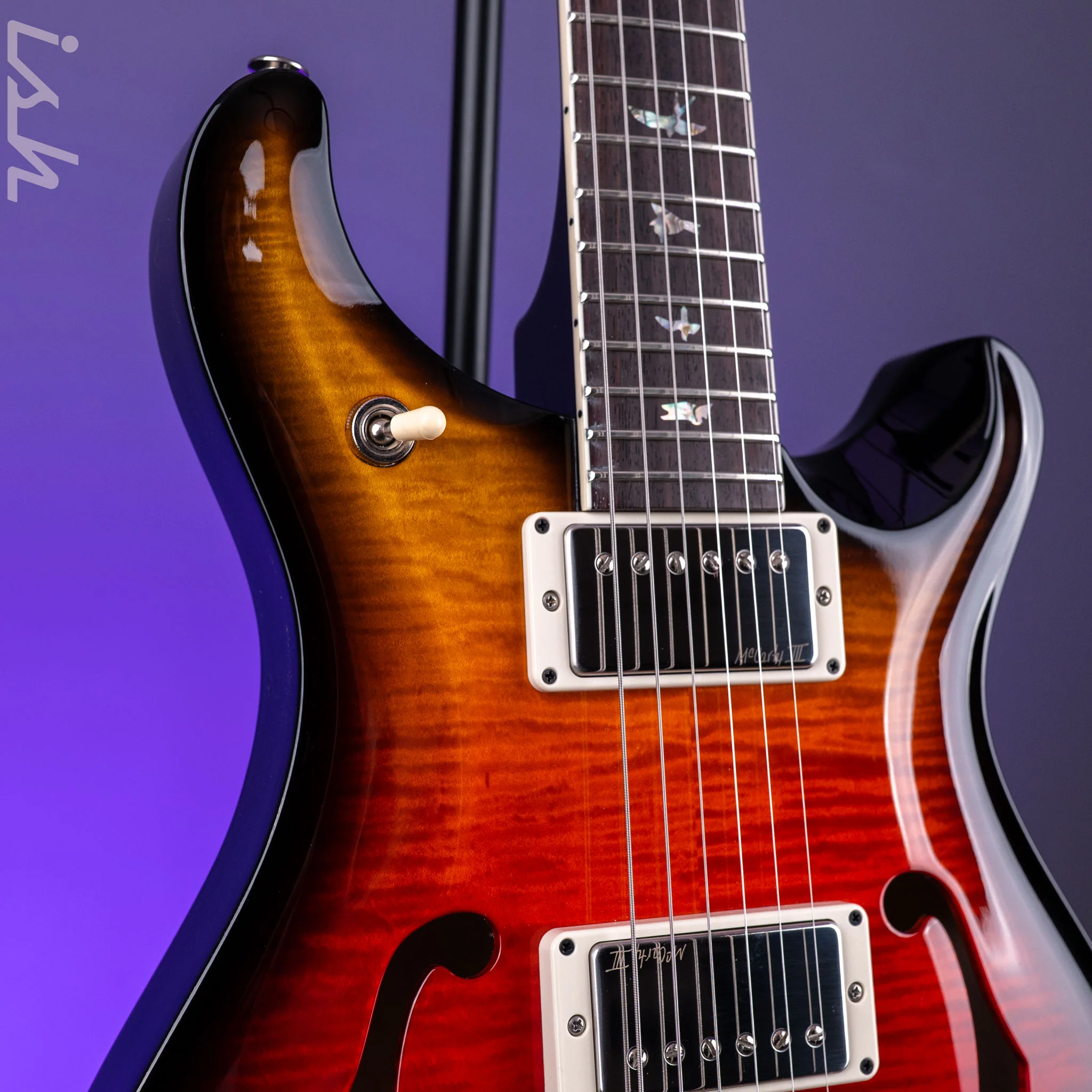 PRS McCarty 594 Hollowbody II Fire Fade - Image 4